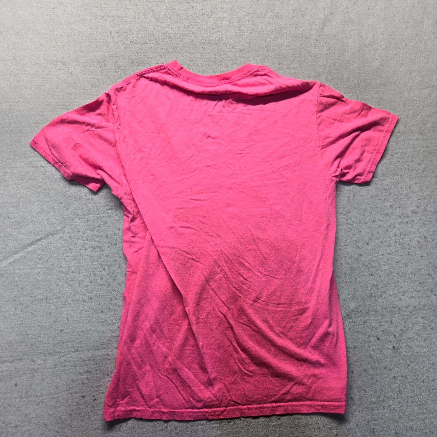 Vintage DOM Shirt T-Shirt Small Adult S Pink Dog Graphic Print Crew Neck Unisex Cotton Canvas Classic Dog Owner Season Spring Summer Vintage No Size US S / EU 44-46 / 1 - 6 Thumbnail