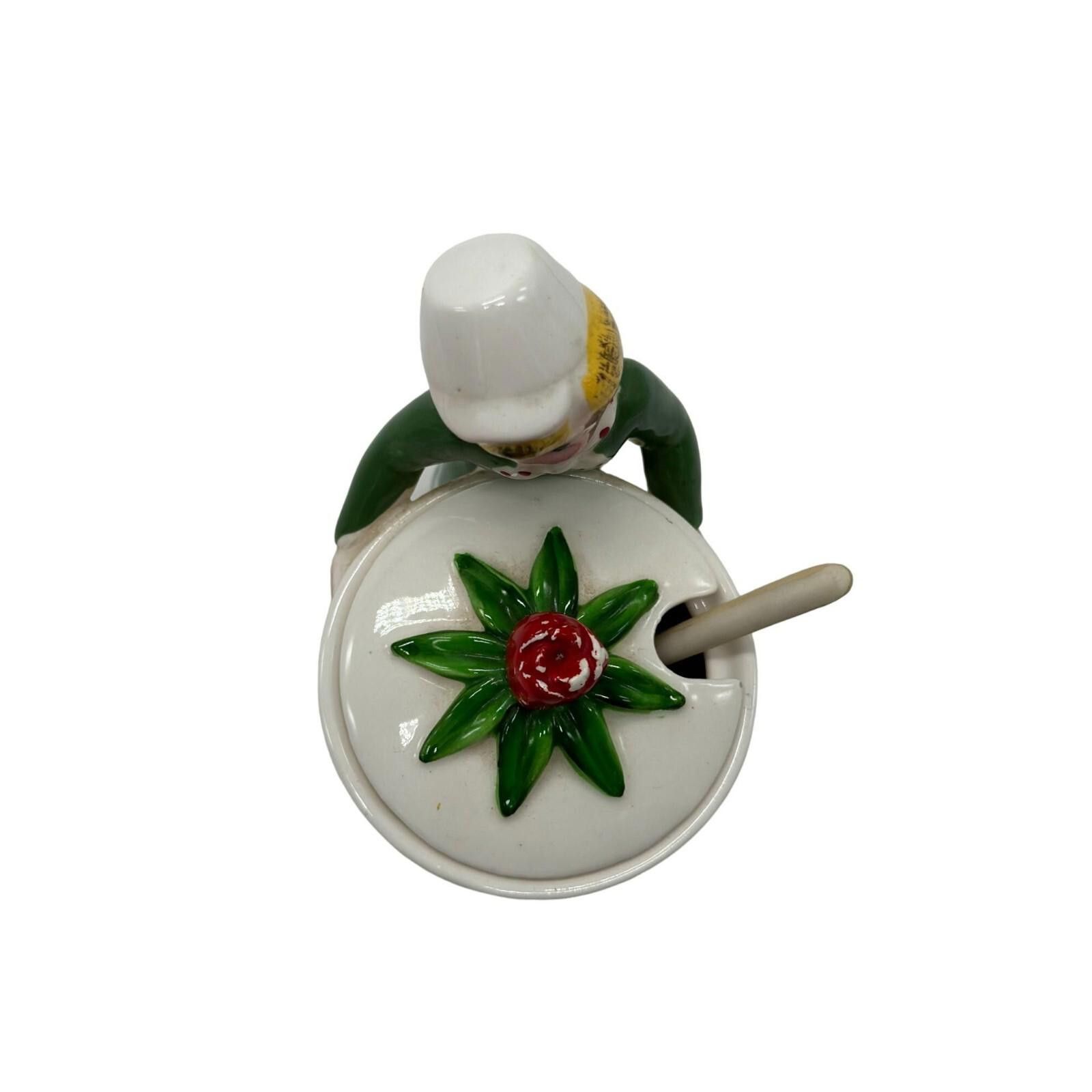 Yohan Serfaty Vintage Yona Shafford Tulip Tyme Dutch Boy Covered Jam Jar Size ONE SIZE - 7 Thumbnail