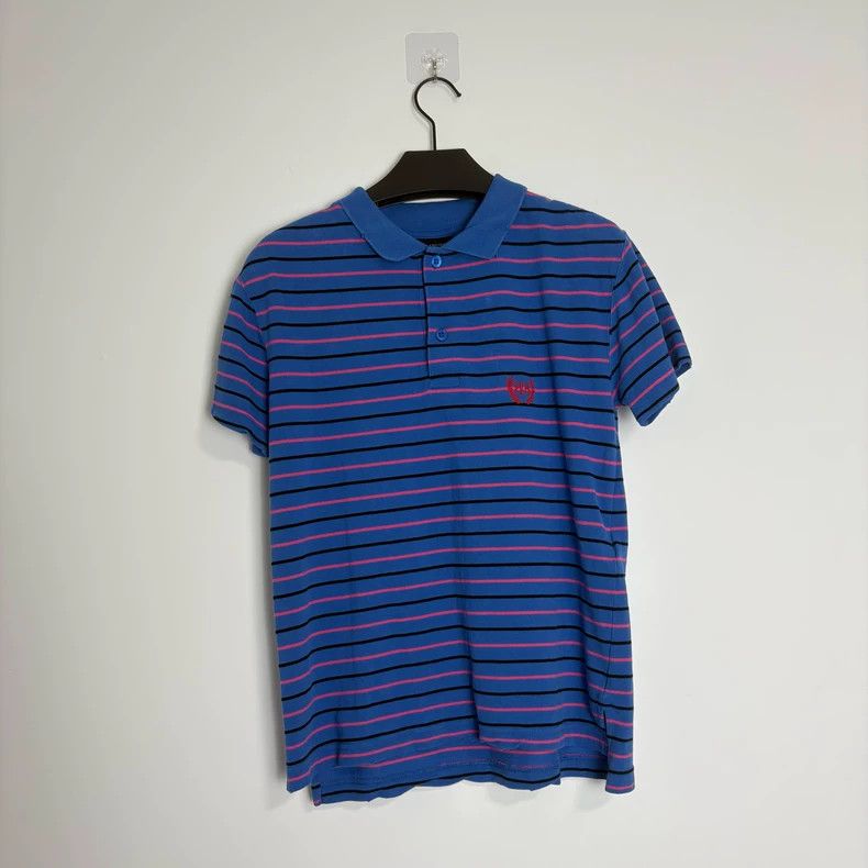 Balenciaga Balenciaga Wheat ear striped Polo shirt Size US S / EU 44-46 / 1 - 1 Thumbnail