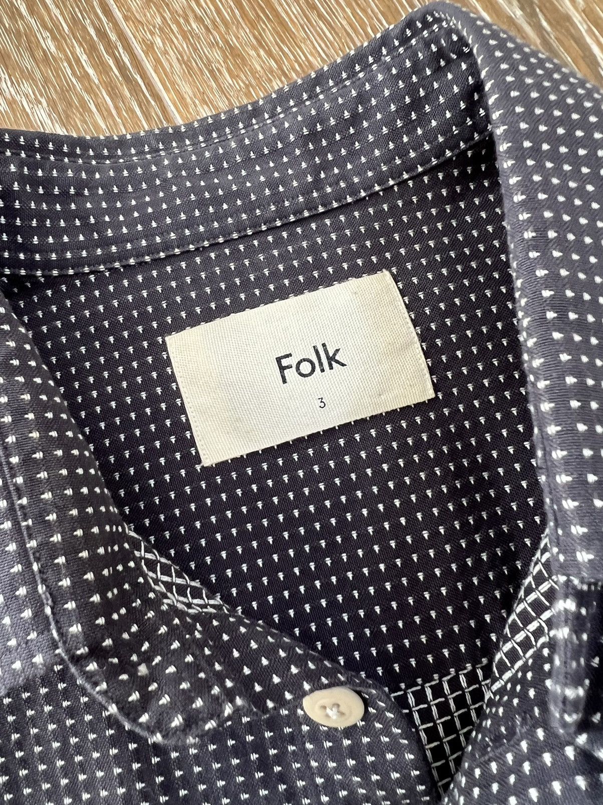 Folk Folk button up shirt Size US S / EU 44-46 / 1 - 3 Thumbnail