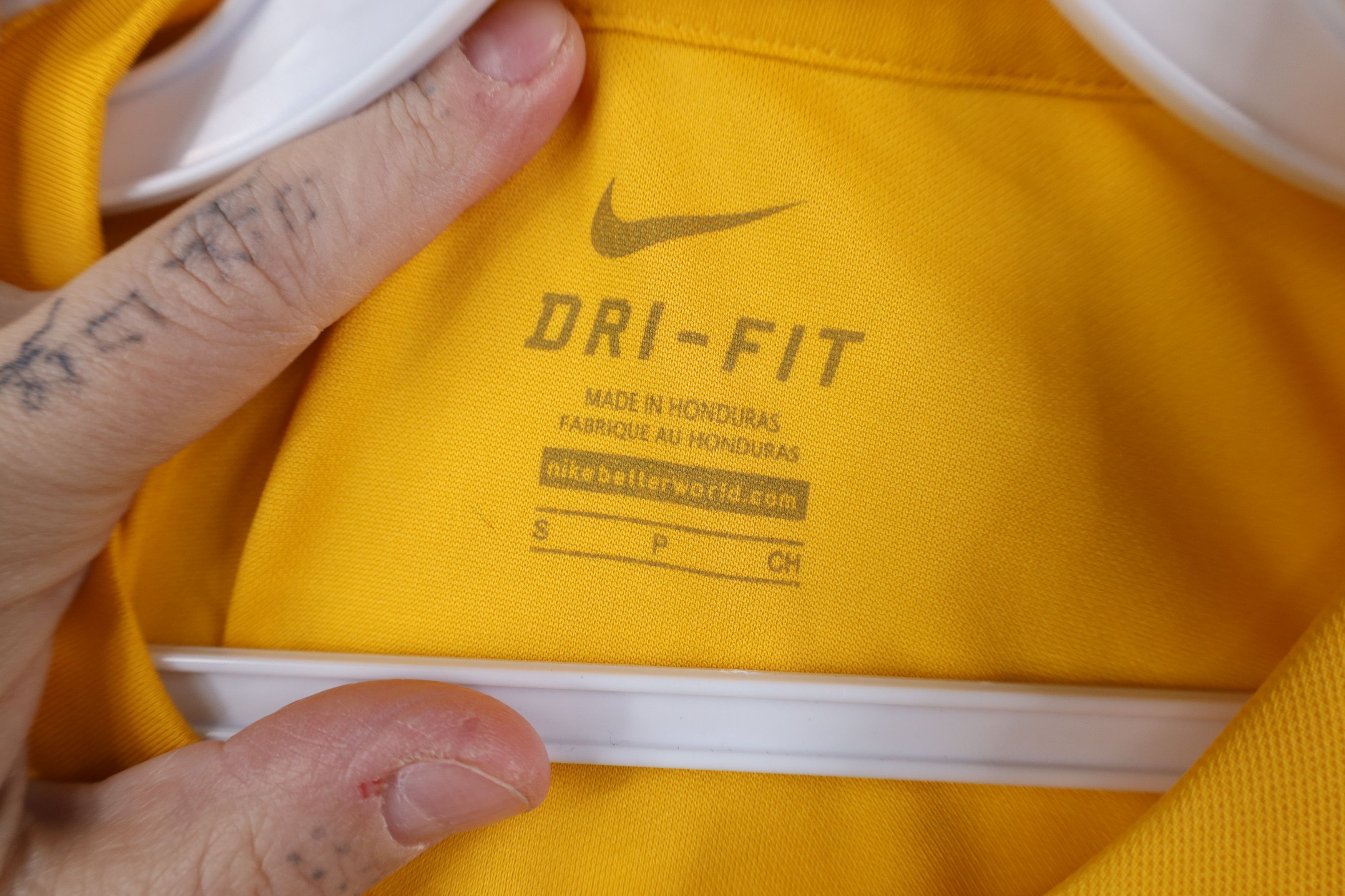 Nike Nike Soccer Spell Michigan Jaguars FC Soccer Jersey Yellow Size S / US 4 / IT 40 - 11 Thumbnail