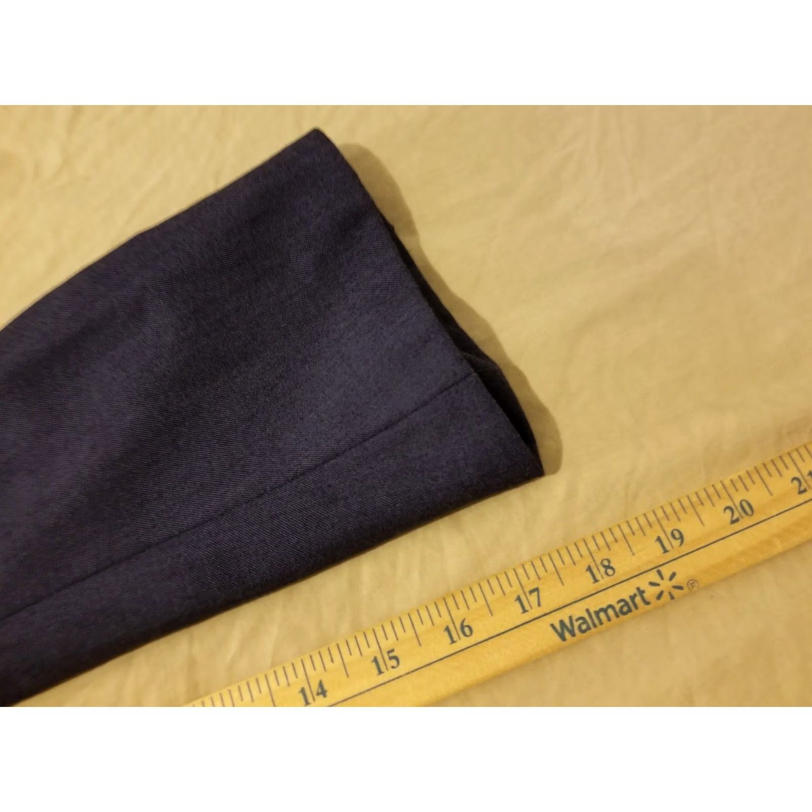 Banana Republic Banana Republic Womens Blazer Jacket 0 Navy Blue Wool Size XS / US 0-2 / IT 36-38 - 7 Thumbnail