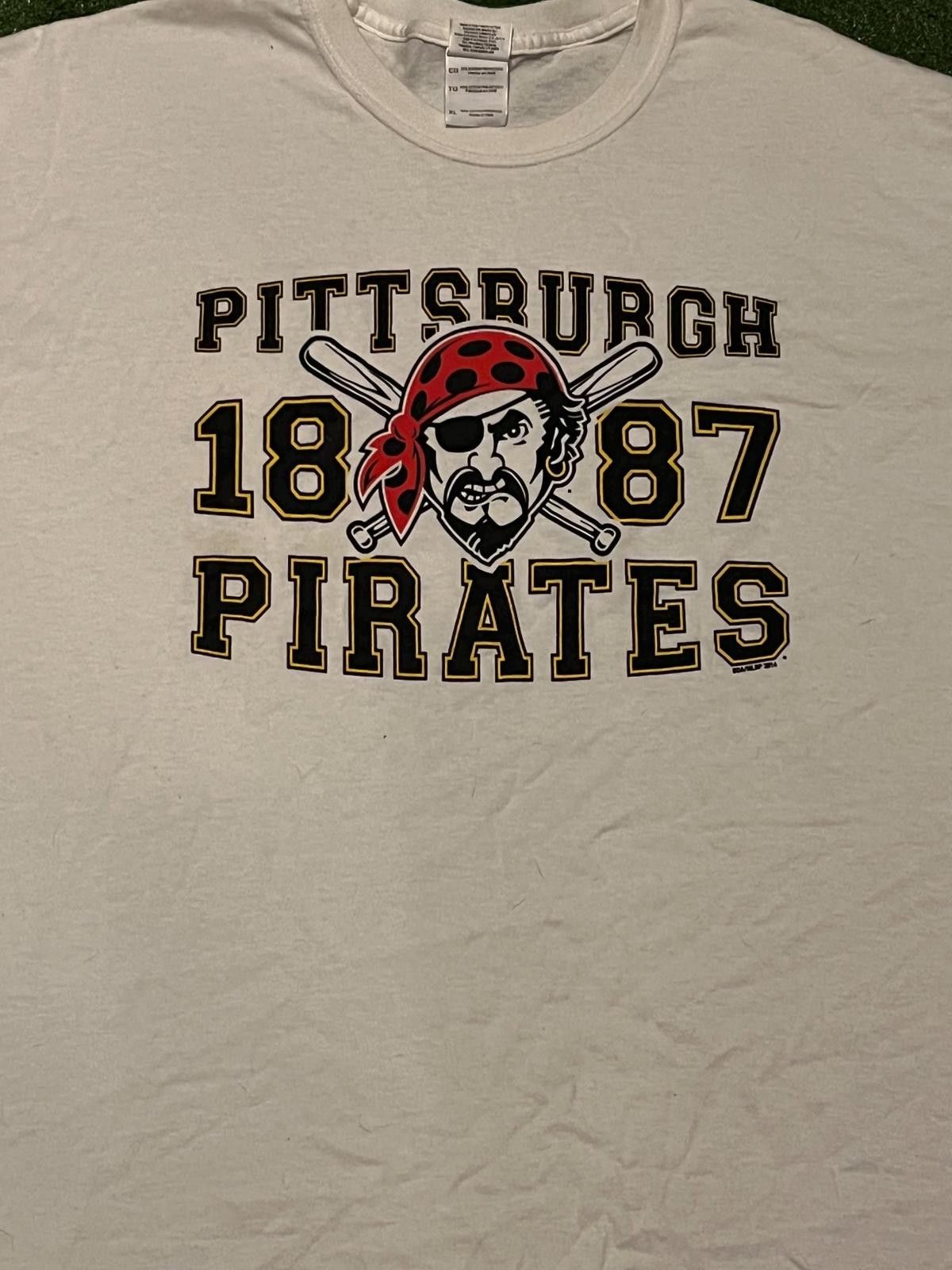 Unknown London Pittsburgh Pirates 1887 Vintage Style T-Shirt Size ONE SIZE - 3 Thumbnail