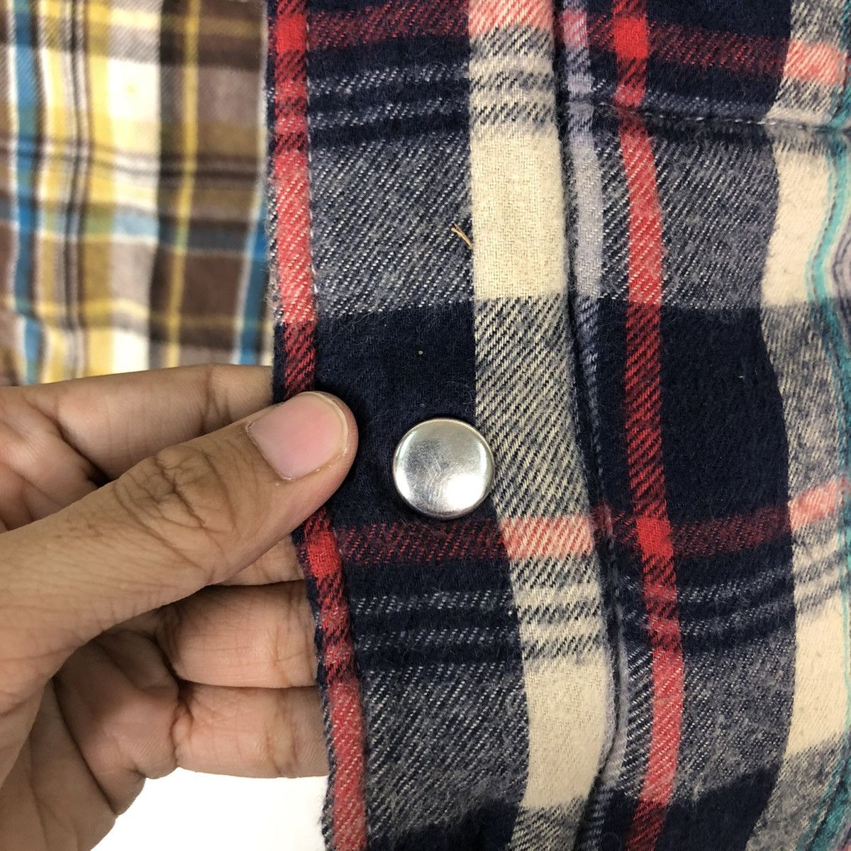 Japanese Brand 🔥VINTAGE TANK TOP PUFFER TARTAN DESIGN BOBSON USA Size US L / EU 52-54 / 3 - 15 Thumbnail