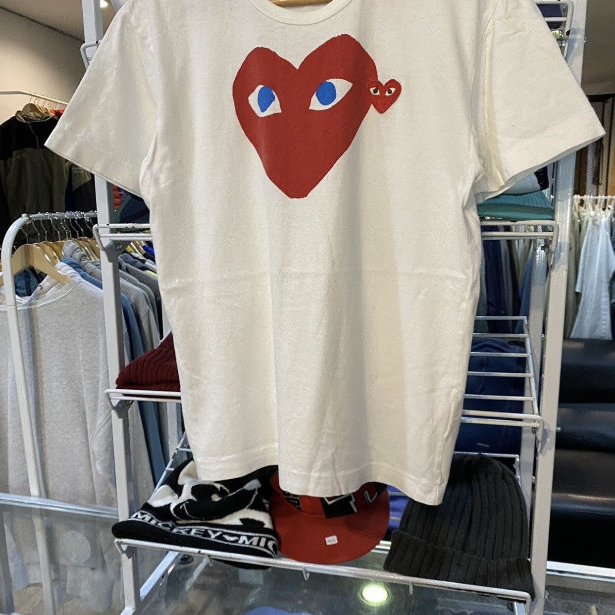 Comme des Garcons × Comme des Garcons PLAY × Junya Watanabe Cdg Play T-shirt Size US M / EU 48-50 / 2 - 4 Thumbnail
