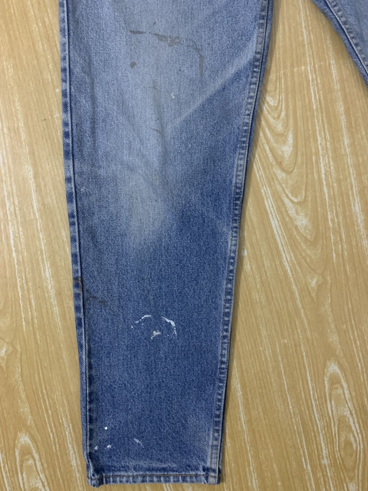 Levi's Vintage painted & dirty Levi’s Orange Tab Made In USA Size US 32 / EU 48 - 10 Thumbnail