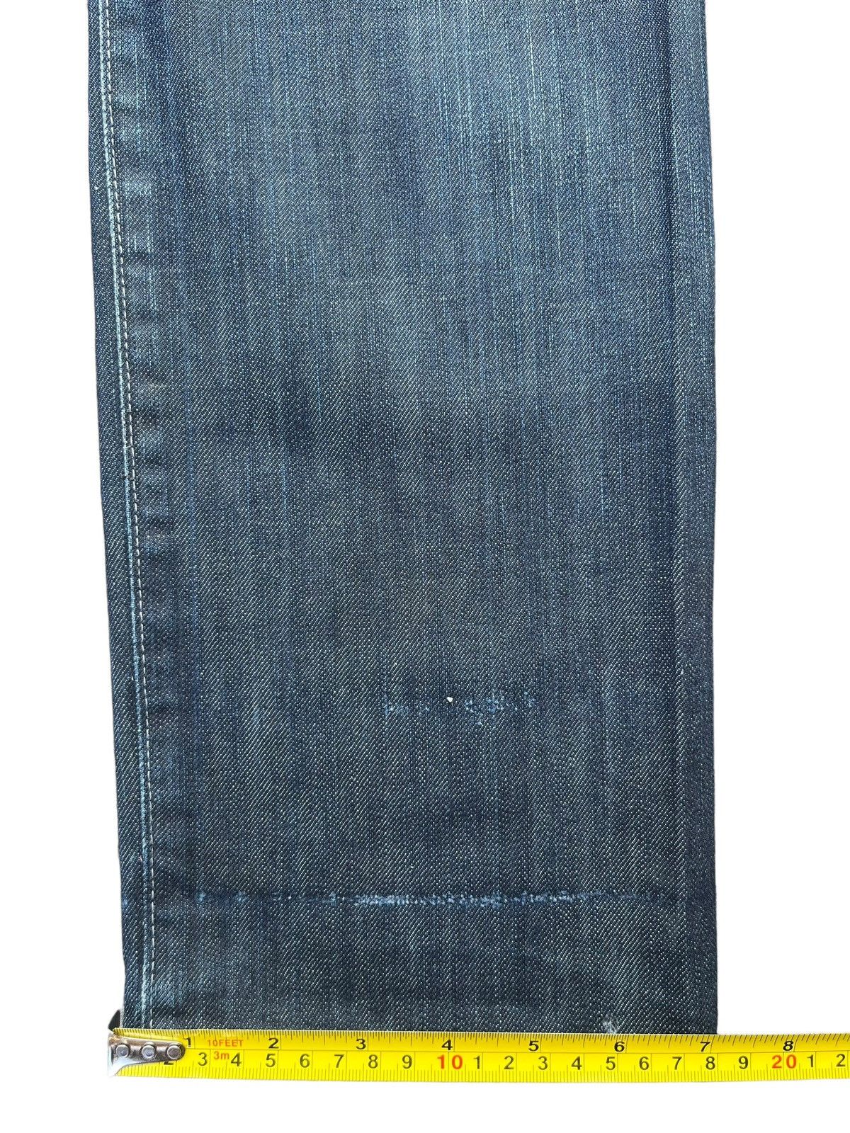 G-Star × Hypebeast Vintage G Star Raw 3301 Blade Navy Washed Buttonfly Jeans Size US 32 / EU 48 - 20 Thumbnail