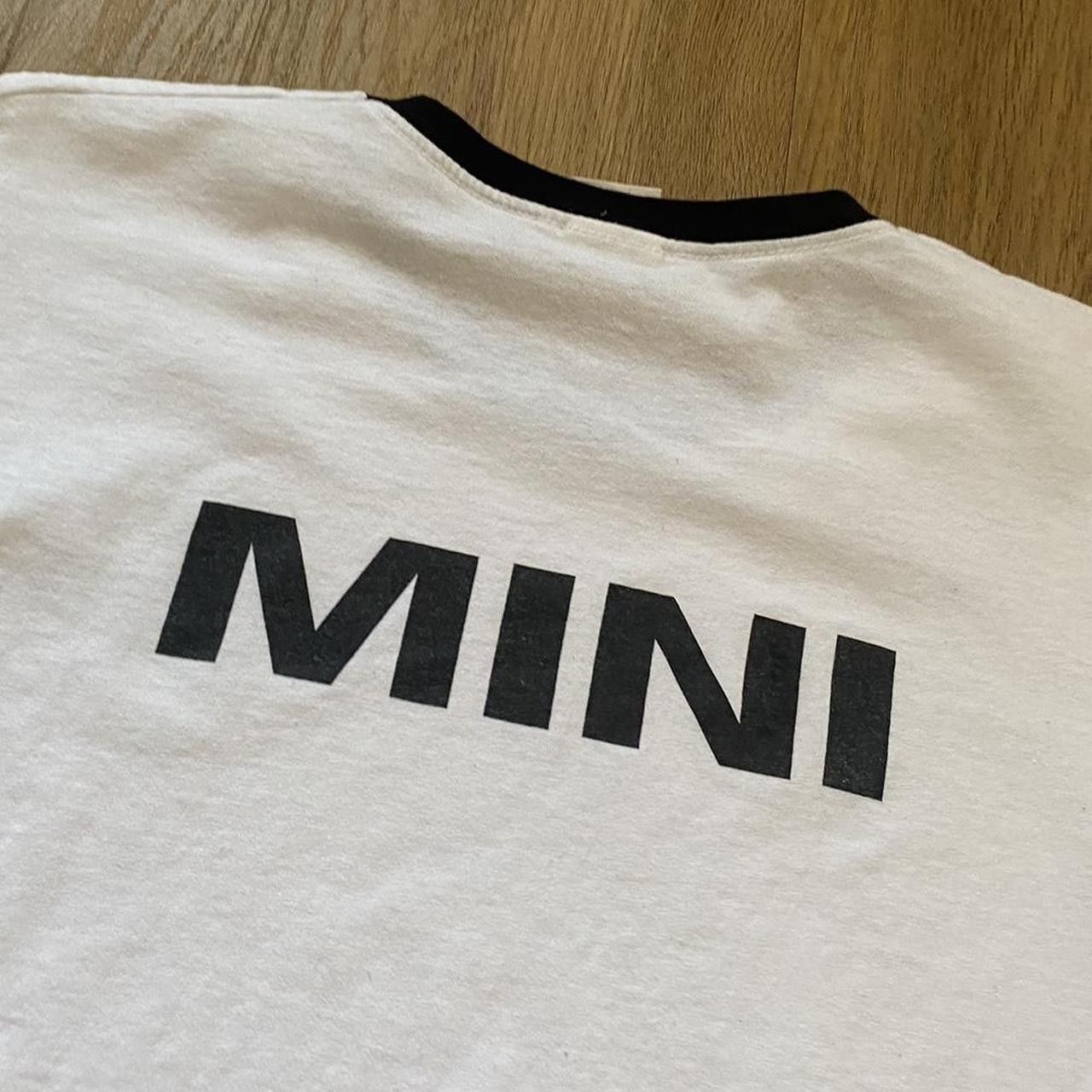 Fruit Of The Loom White vintage Mini logo ringer tee car y2k Size US S / EU 44-46 / 1 - 4 Thumbnail