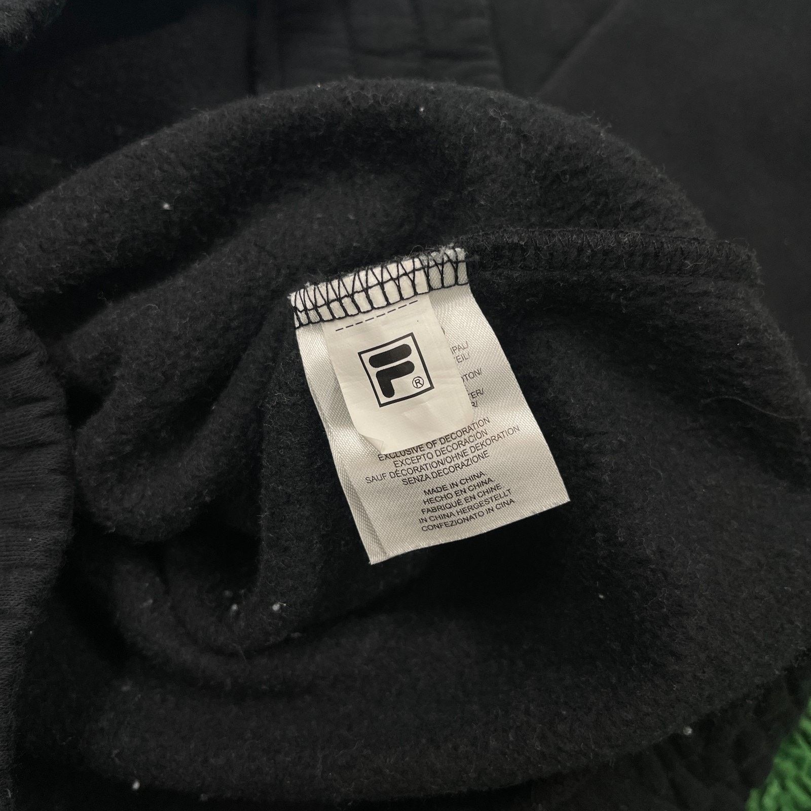 Fila × Vintage Fila Women's 1/4 Zip Pullover Sweatshirt Sweater Blue Black Size M / US 6-8 / IT 42-44 - 6 Thumbnail
