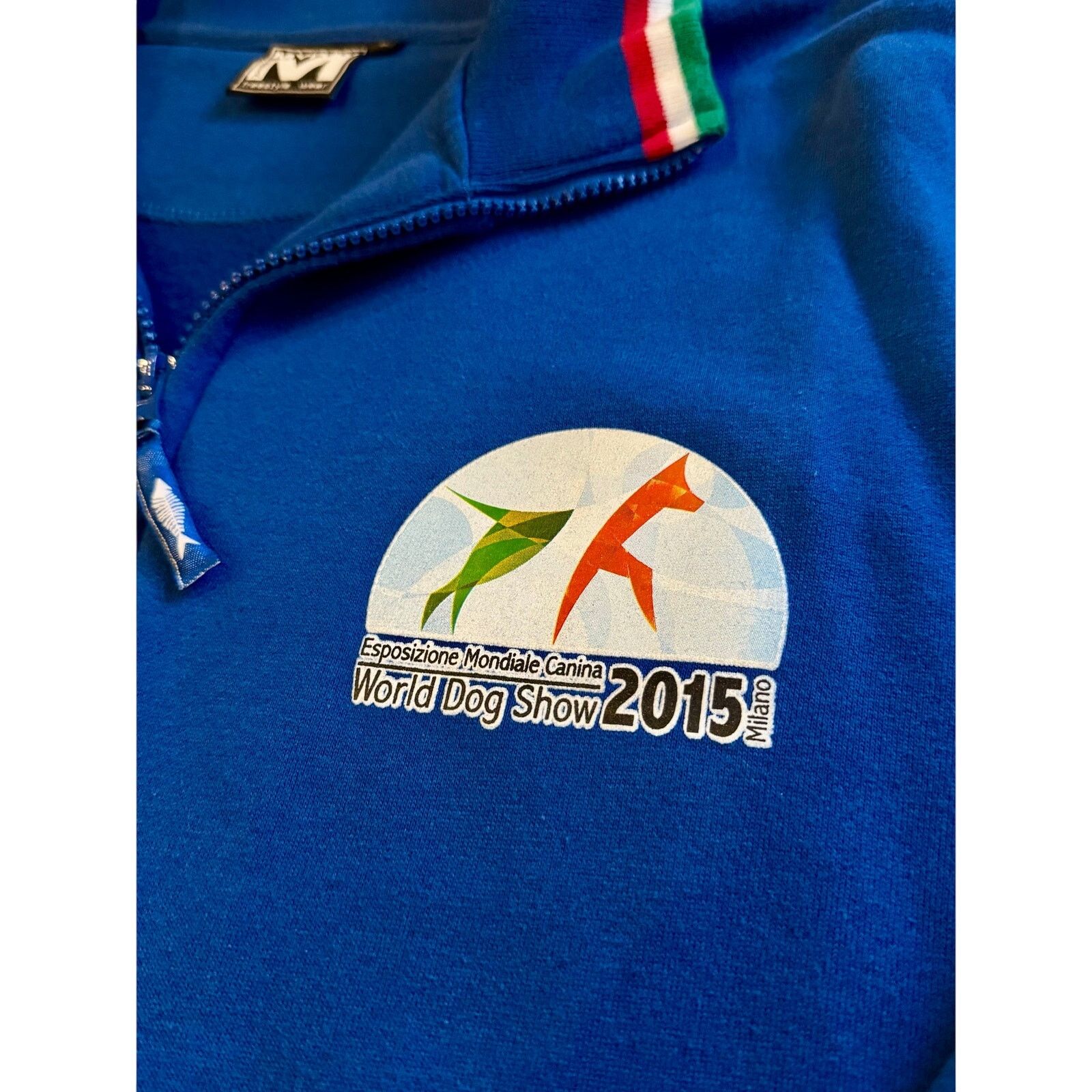 Other Rare World Dog Show 2015 Milano Zip-Up Sweatshirt Size US L / EU 52-54 / 3 - 2 Thumbnail