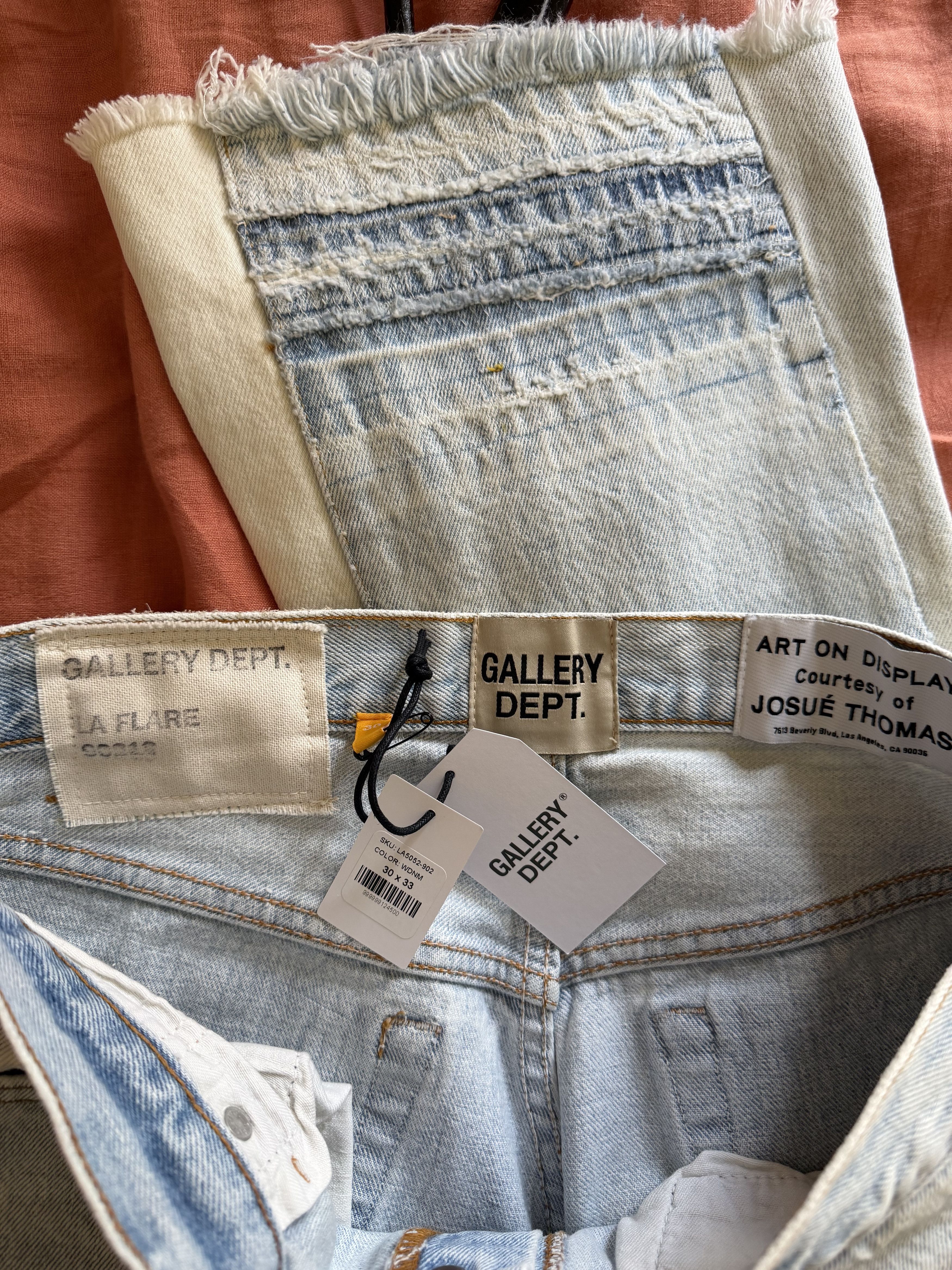 Gallery Dept. Gallery Dept. 90210 LA Flare Jeans in Light Wash Blue Size US 30 / EU 46 - 9 Thumbnail