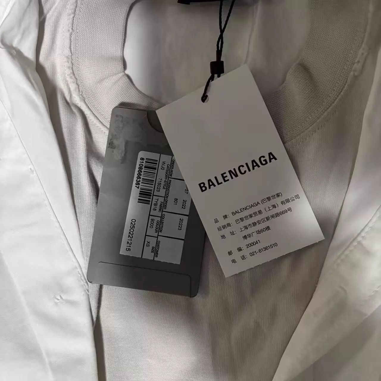 Balenciaga Balenciaga layered pocket short sleeve shirt XS Size US XS / EU 42 / 0 - 4 Thumbnail
