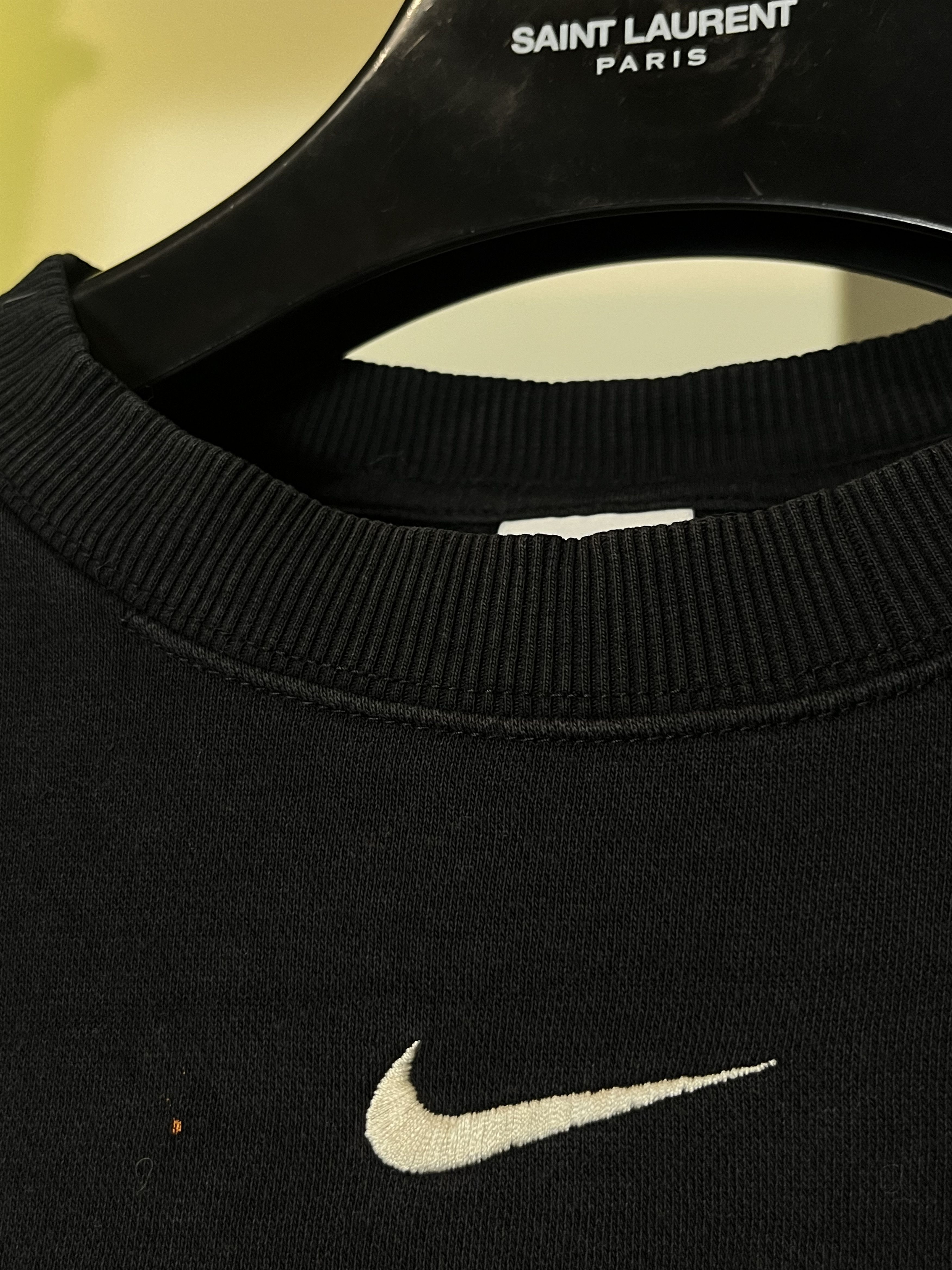 Nike × Vintage Nike Central Swoosh Oversize Sweatshirt Size US M / EU 48-50 / 2 - 4 Thumbnail
