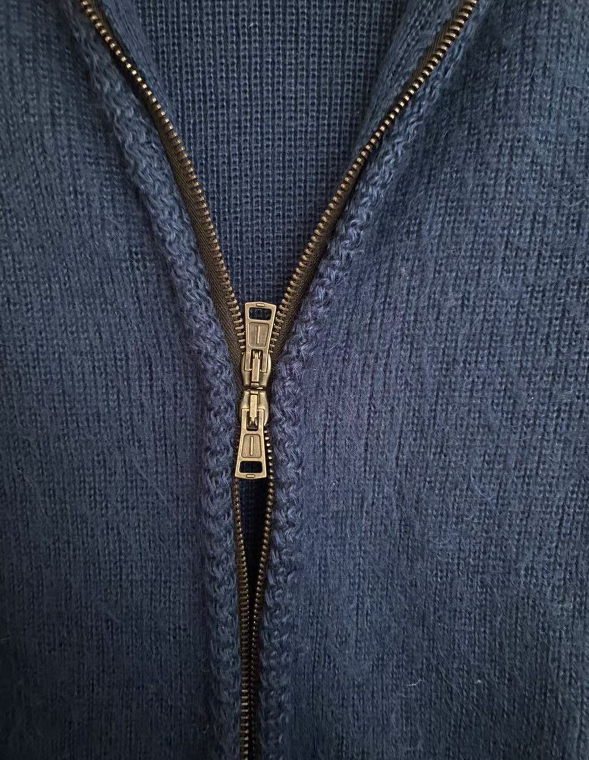 Number (N)ine Number (N)ine Fall/Winter 2008 Double-Zip Cardigan Sweater Size US M / EU 48-50 / 2 - 5 Thumbnail