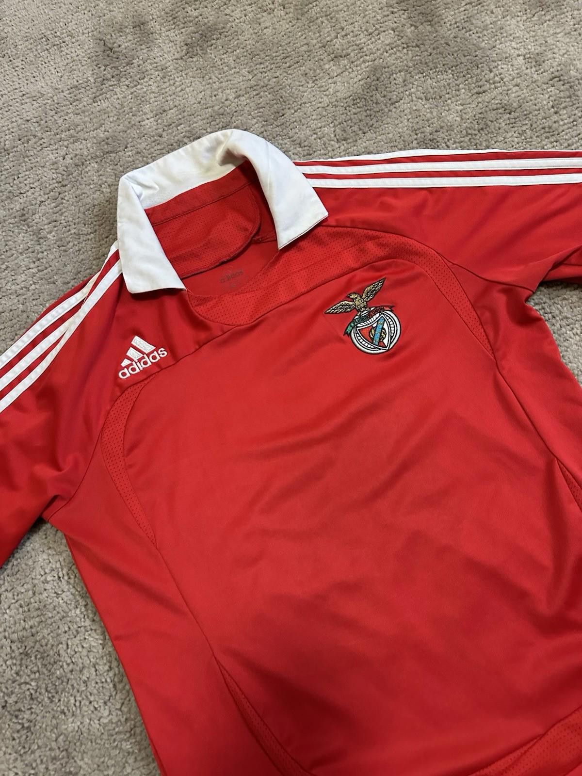 Adidas 2007-08 Benfica Home Football Shirt Soccer Jersey Sz M Size US M / EU 48-50 / 2 - 3 Thumbnail