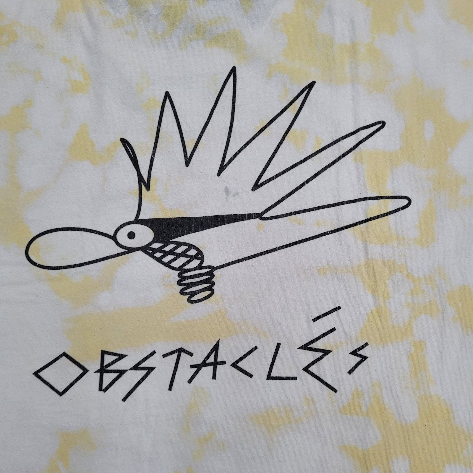 Fruit Of The Loom VTG 90s No Wimps Bandit Robber Obstacles Tie-Dye Shirt 2XL Size US XXL / EU 58 / 5 - 2 Thumbnail