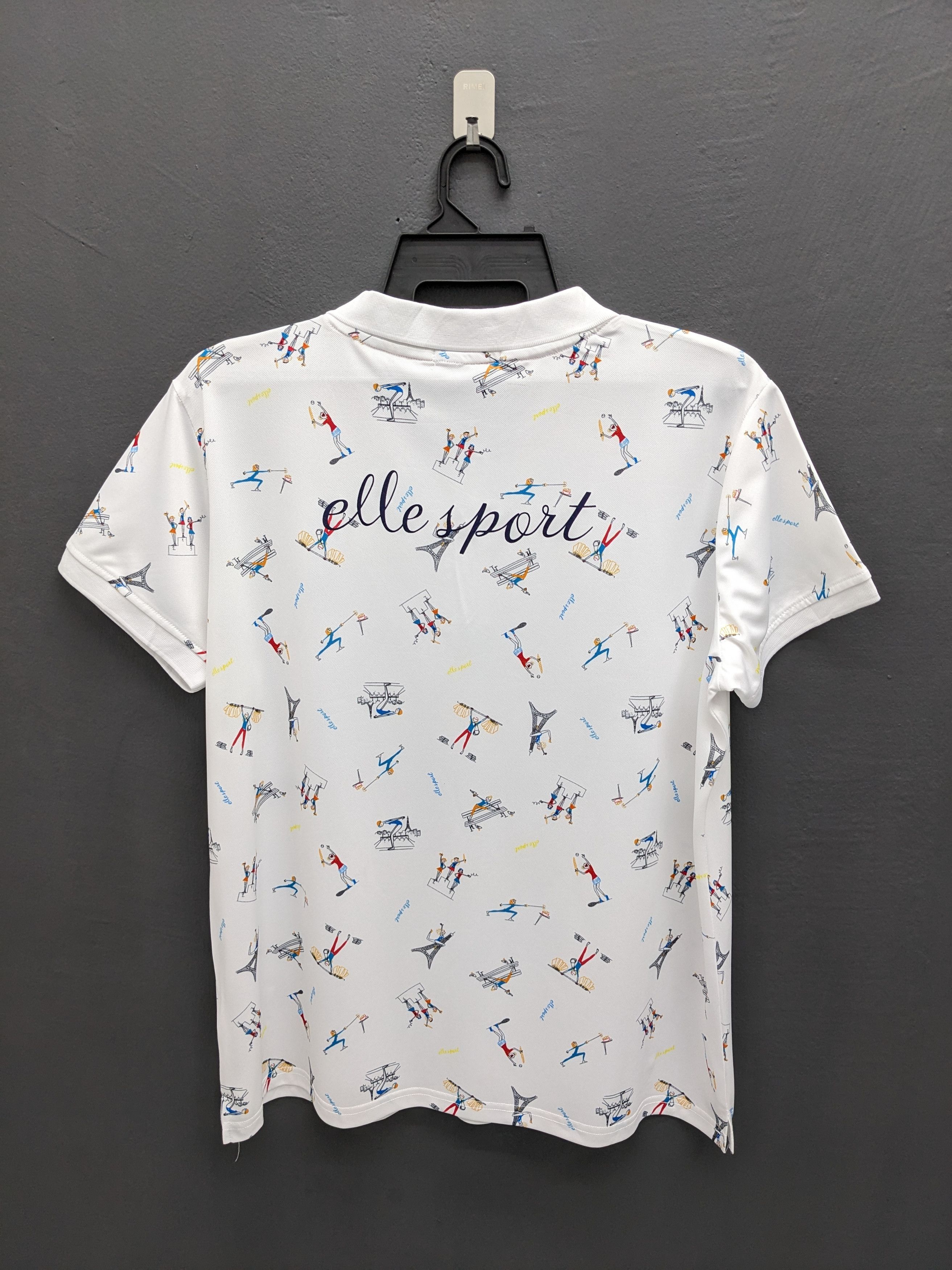 Other ELLE PARIS POLO TSHIRT Size US XXL / EU 58 / 5 - 5 Thumbnail