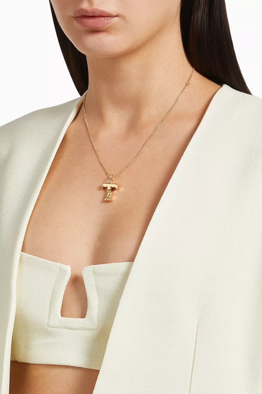 Chloe o1loc1c0425 Size: OS / Alphabet Necklace in Gold Size ONE SIZE - 2 Thumbnail
