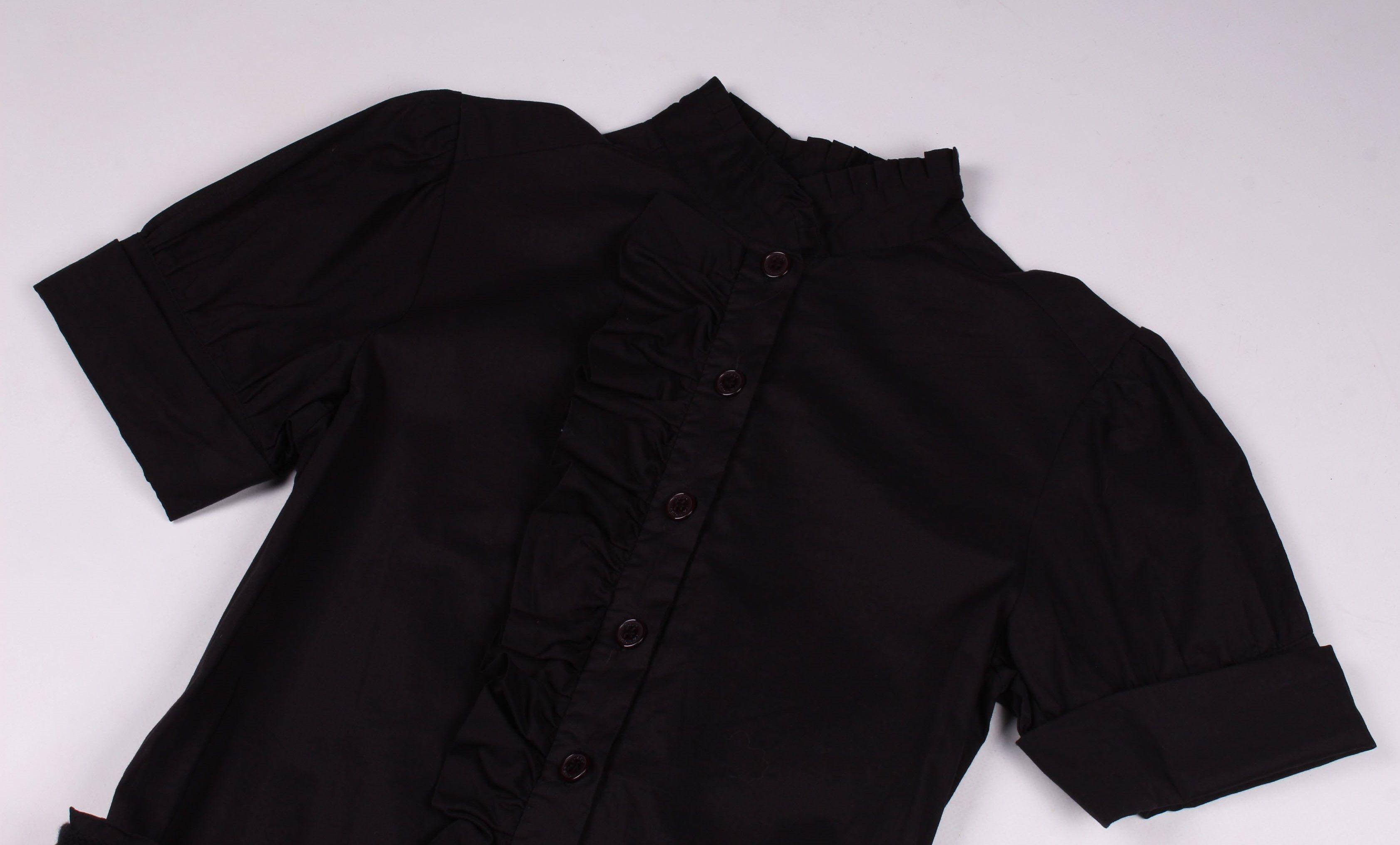 Marc Jacobs Marc Jacobs Y2K Black Grunge Whimsigoth Belted Mini Dress Size S / US 4 / IT 40 - 5 Thumbnail