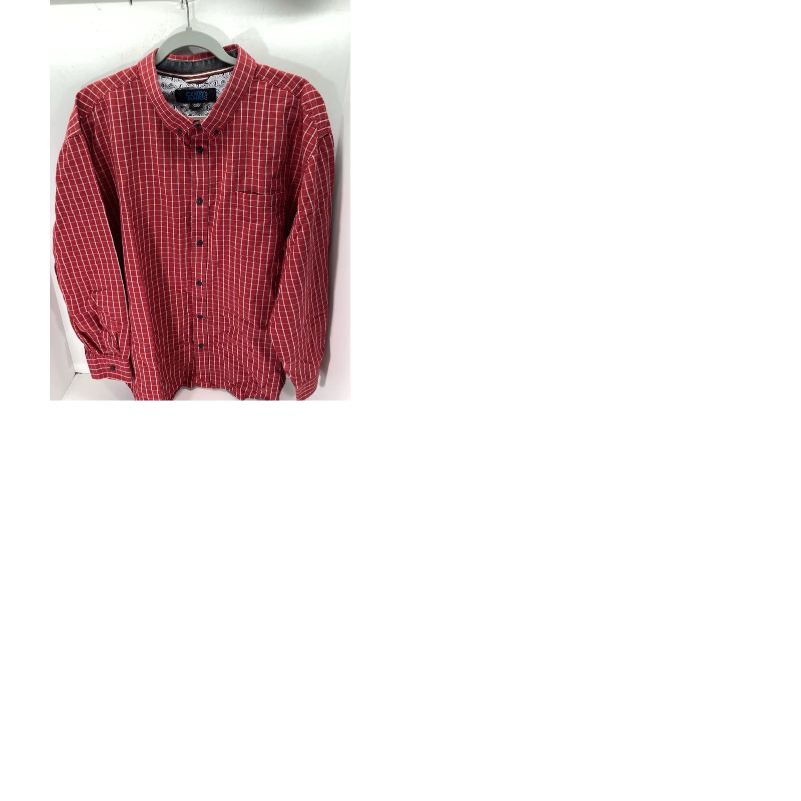 Cody James Cody James Western Shirt Men XL Red Check Long Sleeve Button Cotton Rodeo Size US XL / EU 56 / 4 - 9 Thumbnail