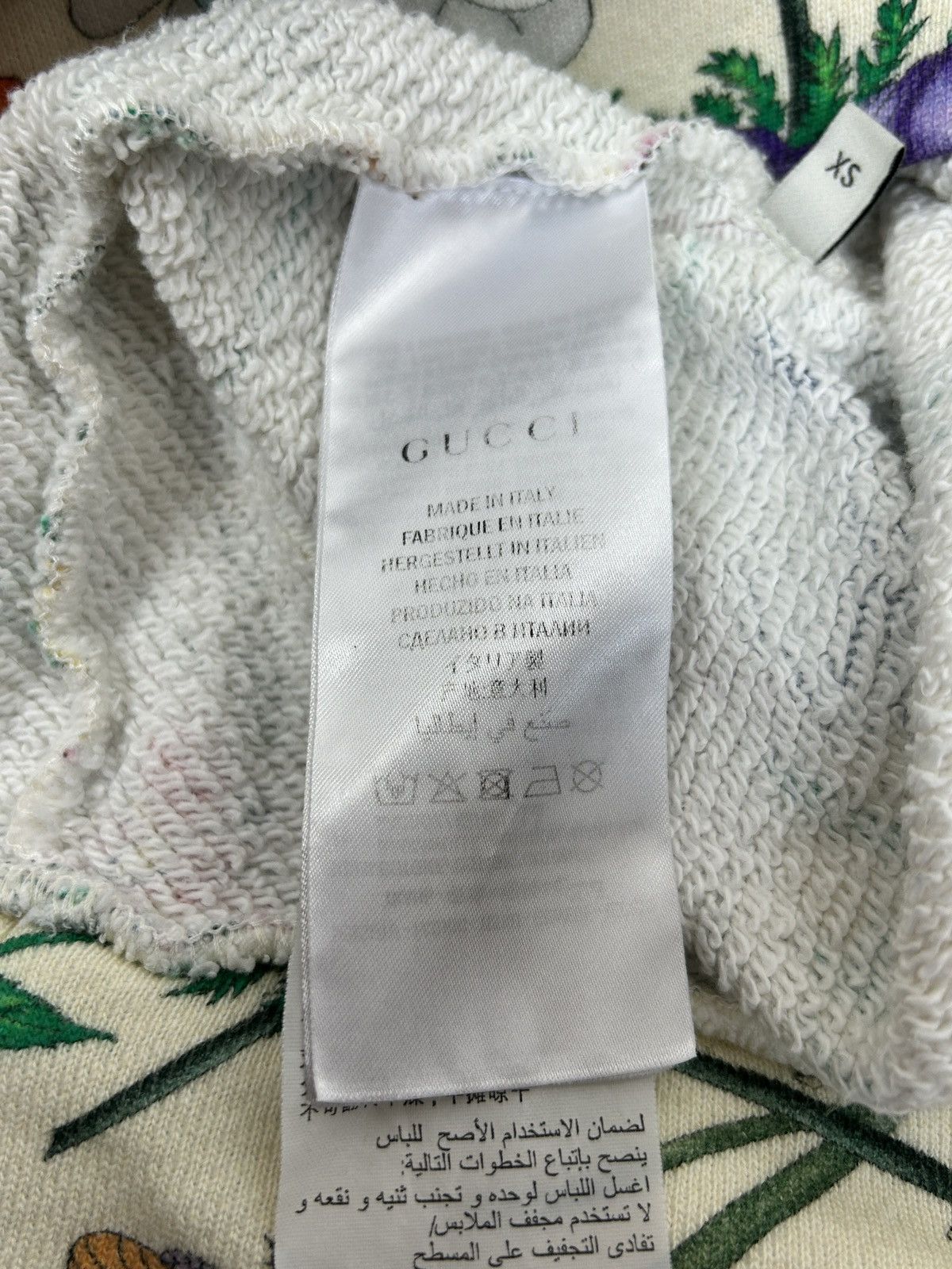 Gucci Gucci Floral Print Cotton Sweatshirt Crewneck XS Size XS / US 0-2 / IT 36-38 - 11 Thumbnail