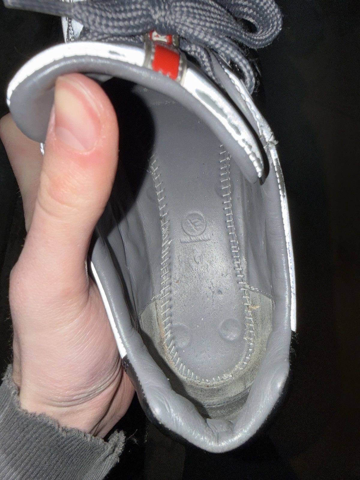 Prada Prada Match Race Sneakers – Grey/Black – Authenticity Check Size US 8 / EU 41 - 11 Thumbnail