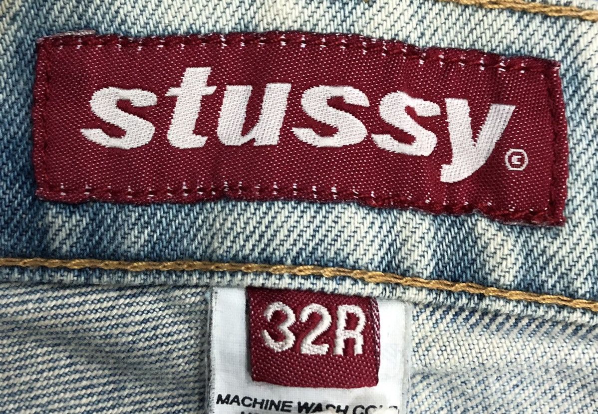 Stussy Vintage Stussy Japan Made In Usa Denim Pants Size US 34 / EU 50 - 19 Thumbnail