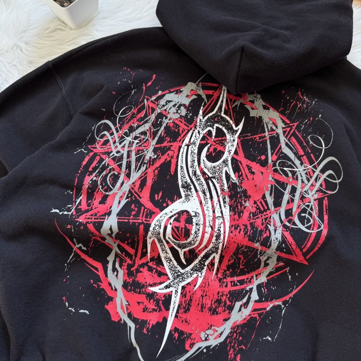 Slipknot 📌 Crazy Slipknot 2014 Rock Tour Hoodie Vintage Size L Size US L / EU 52-54 / 3 - 10 Thumbnail