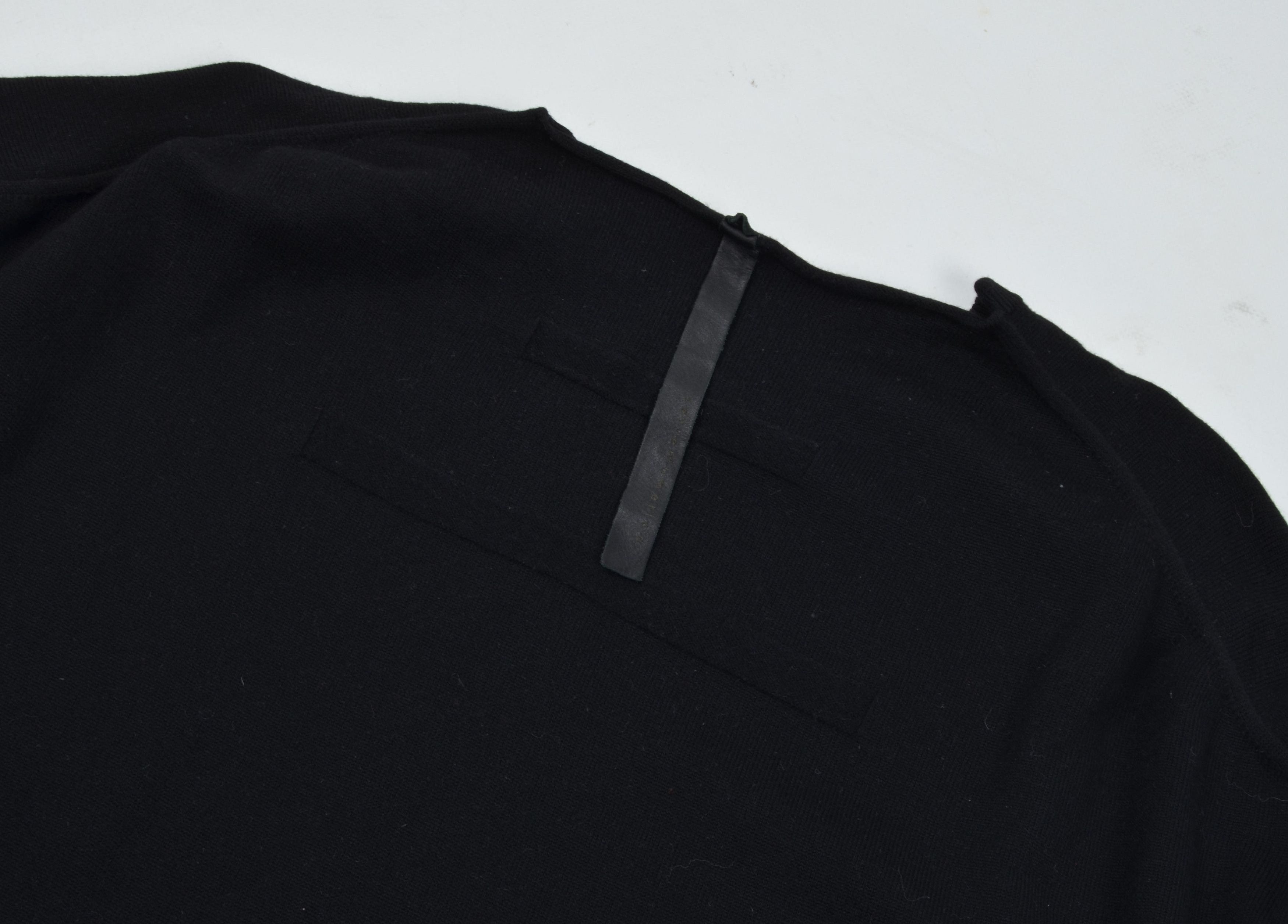 Japanese Brand × Vintage Serien Umerica Avant Garde Wool Black Oversized Dress Size M / US 6-8 / IT 42-44 - 9 Thumbnail