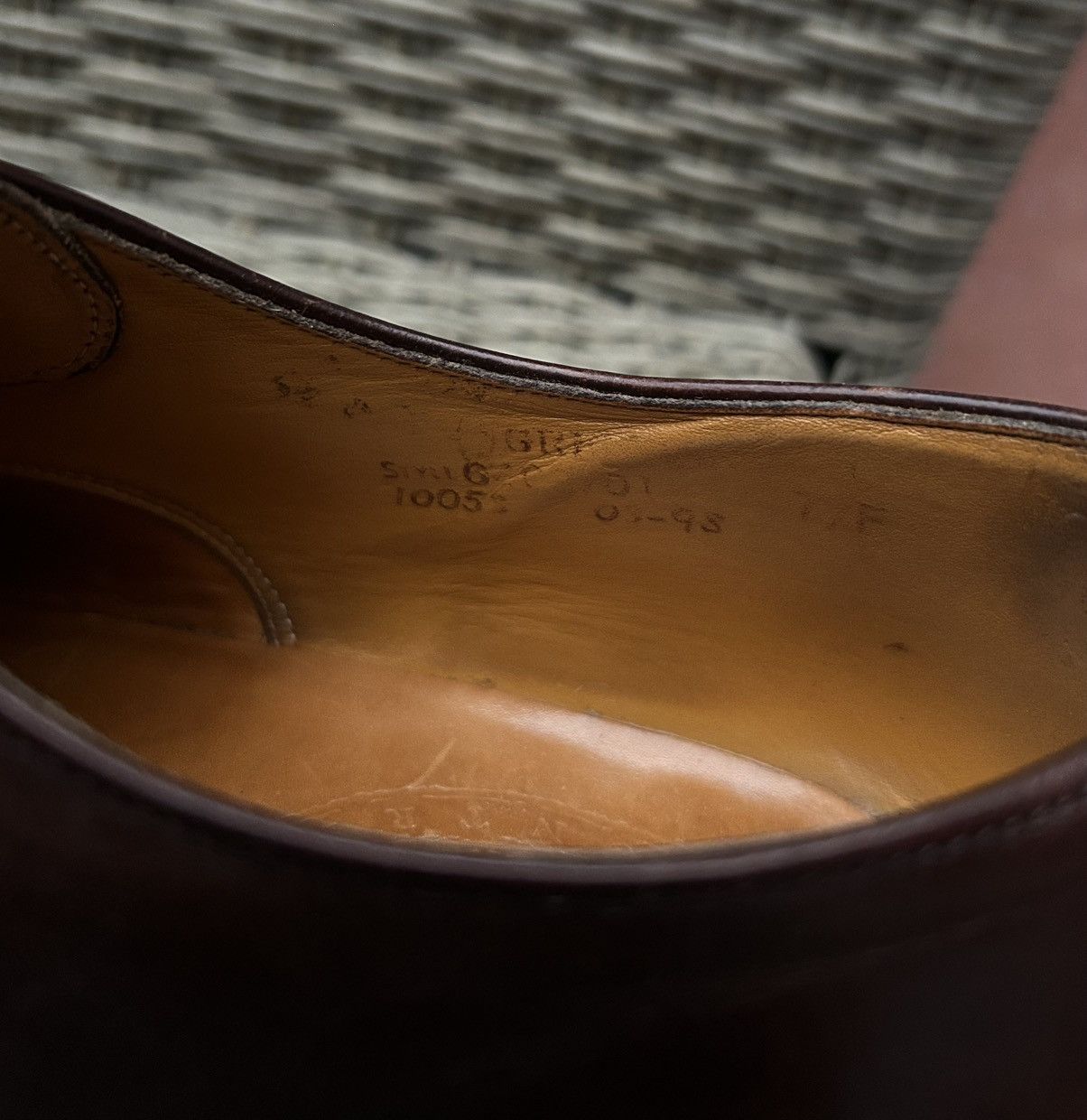 Grenson Vintage 90s Grenson Country Label Plain Toe Brown Derby Size US 8 / EU 41 - 11 Thumbnail