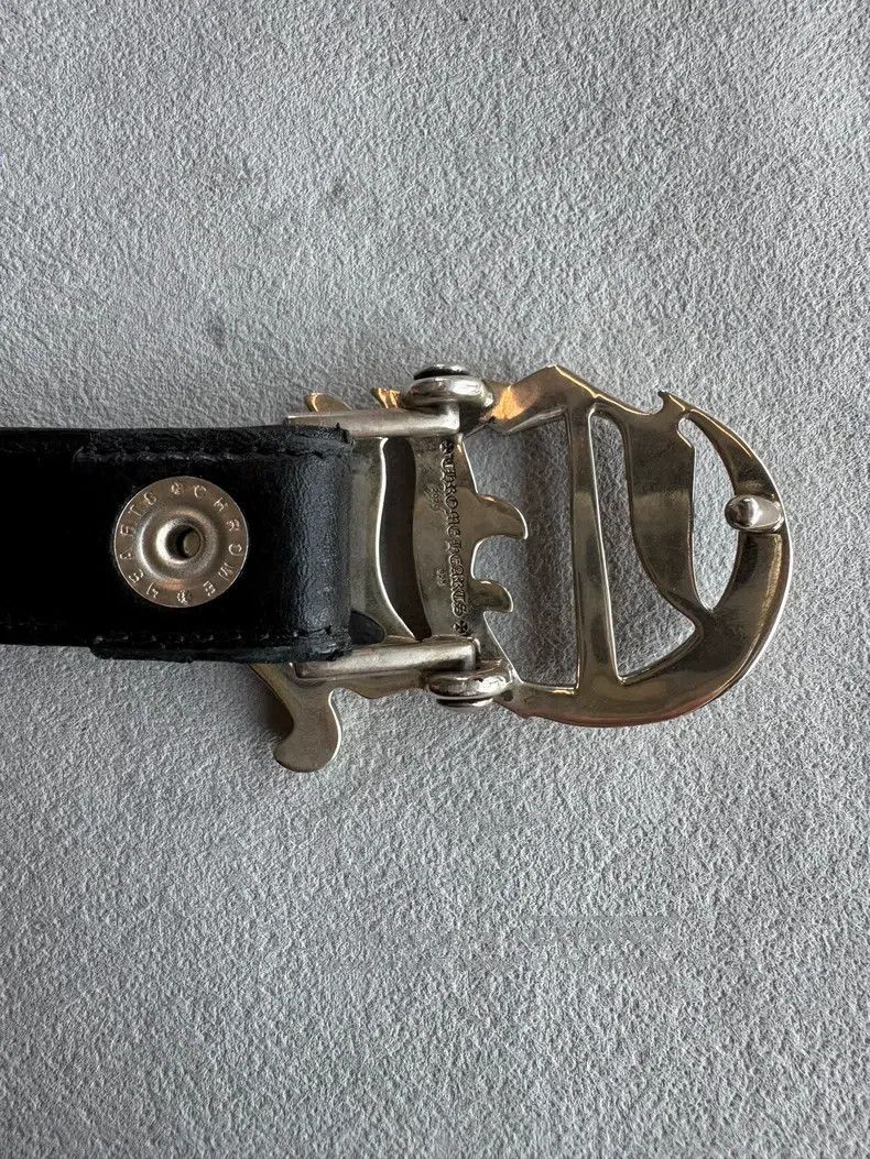 Chrome Hearts CHROME HEARTS size 36 Small CH letter belt Size ONE SIZE - 4 Thumbnail