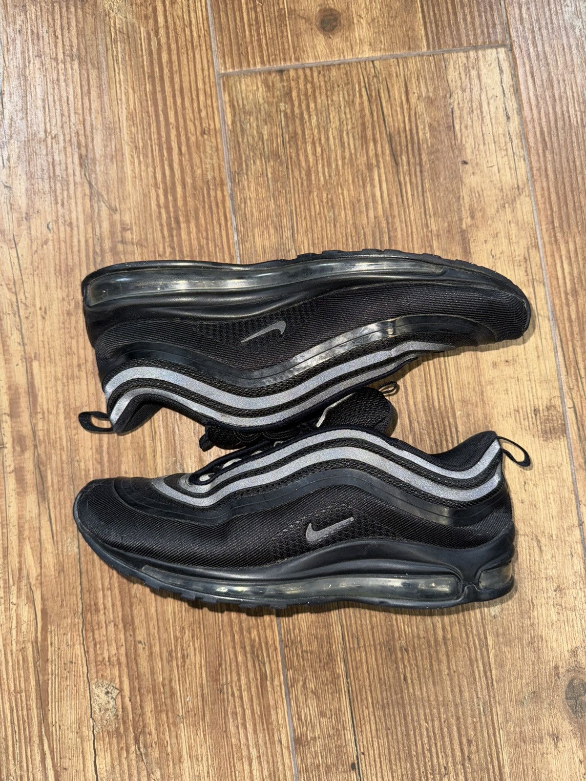 Nike Nike Air Max 97 Ultra ’17 “Triple Black” Size US 10 / EU 43 - 2 Thumbnail
