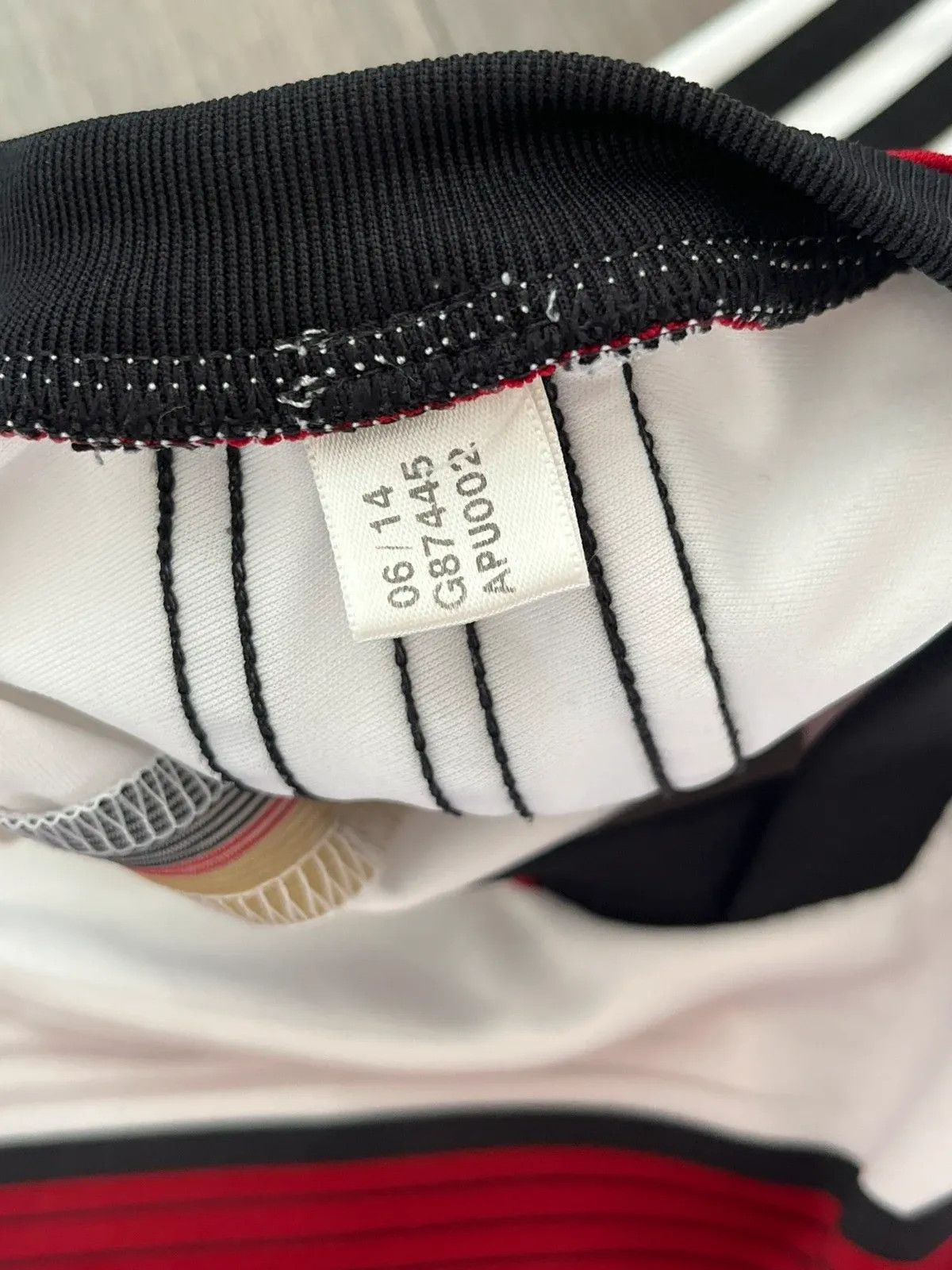Adidas Adidas 2014 Deutscher Fusball-Bund Football Soccer Germany Size US L / EU 52-54 / 3 - 14 Thumbnail