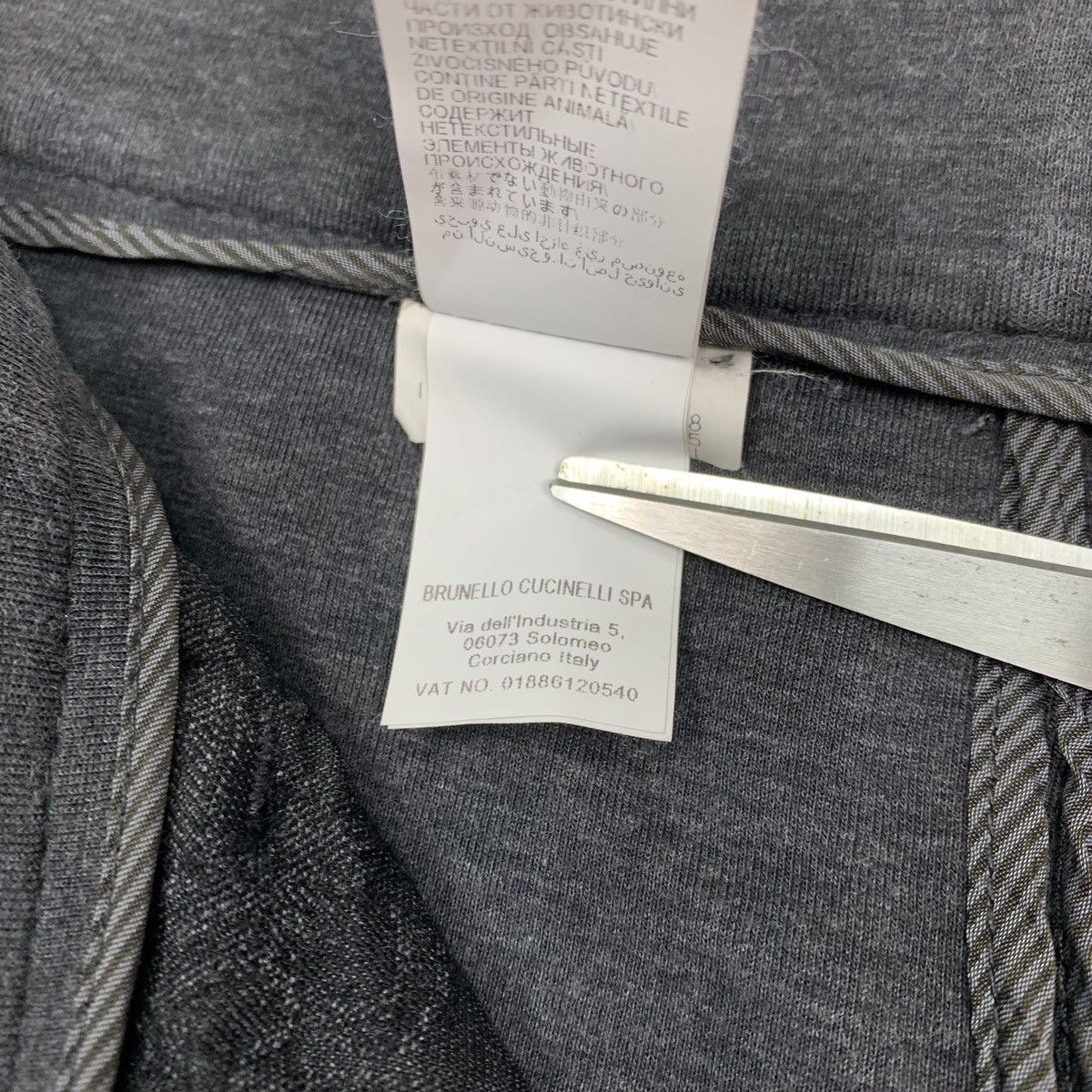 Brunello Cucinelli Brunello Cucinelli Women’s Pants Lana Wool Flower Embroidery Size 26" / US 2 / IT 38 - 12 Thumbnail