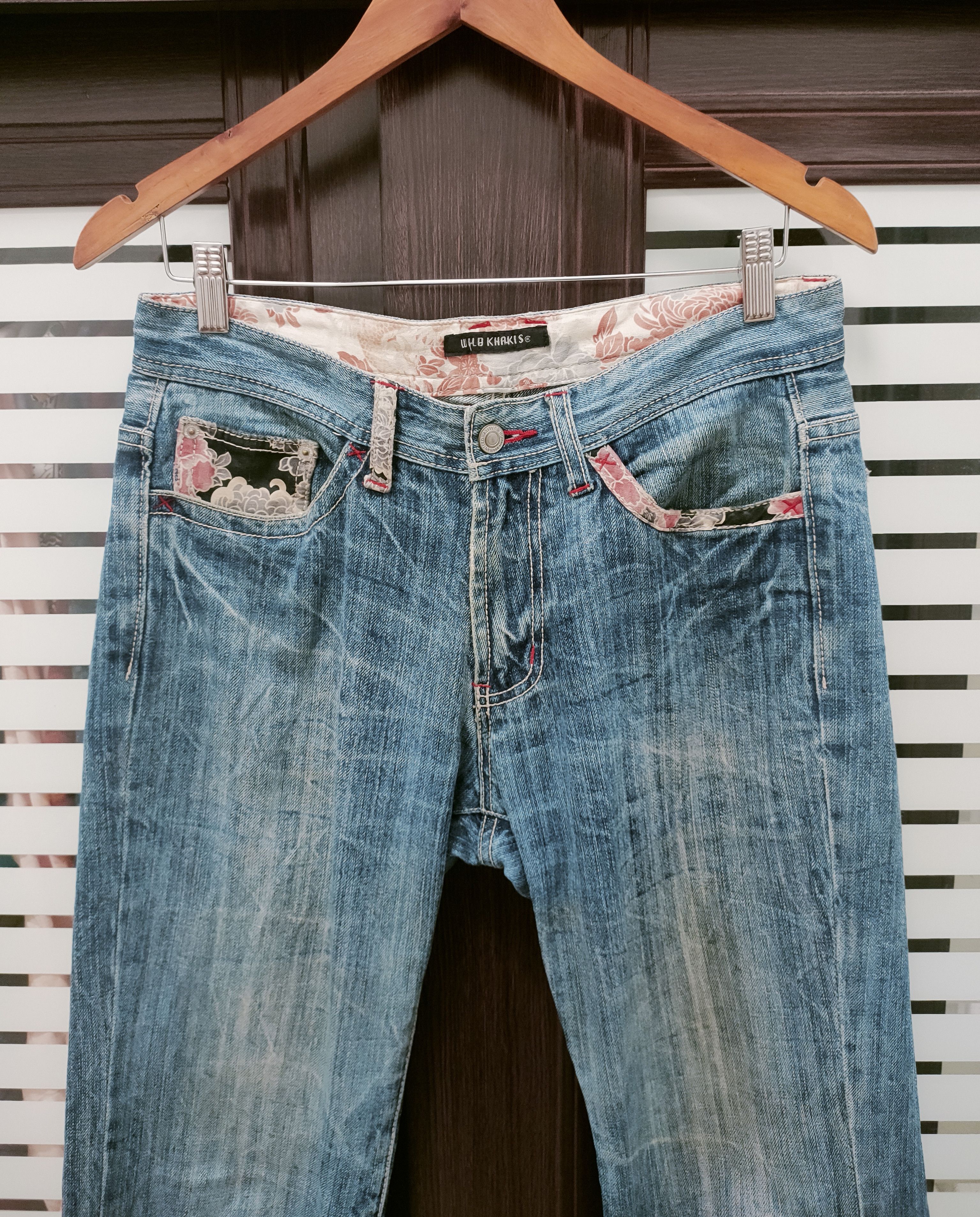 If Six Was Nine × Japanese Brand 🔥Flared Bootcut Wild Khakis Japanese Brand🔥 Size US 30 / EU 46 - 3 Thumbnail