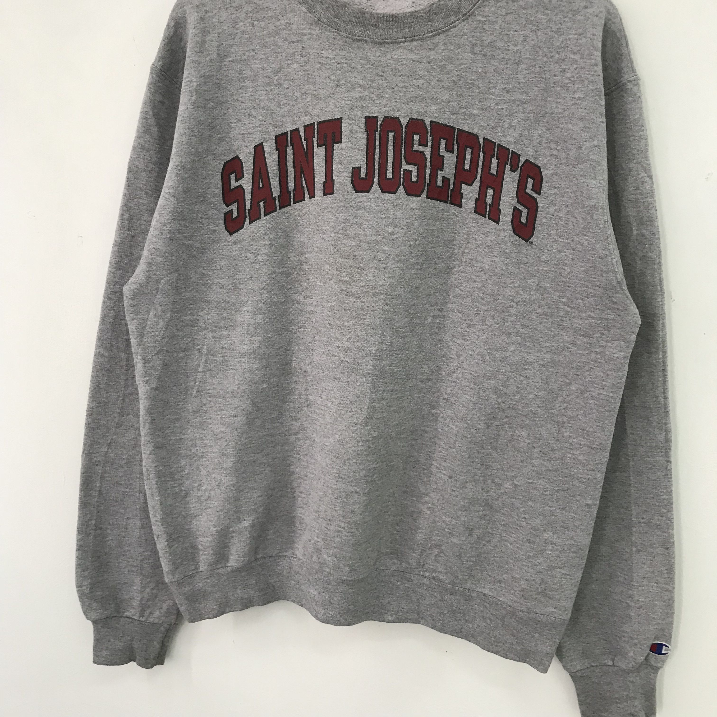 Vintage Vintage Saint Joseph’s Gray Sweatshirt - 477 Size US M / EU 48-50 / 2 - 3 Thumbnail
