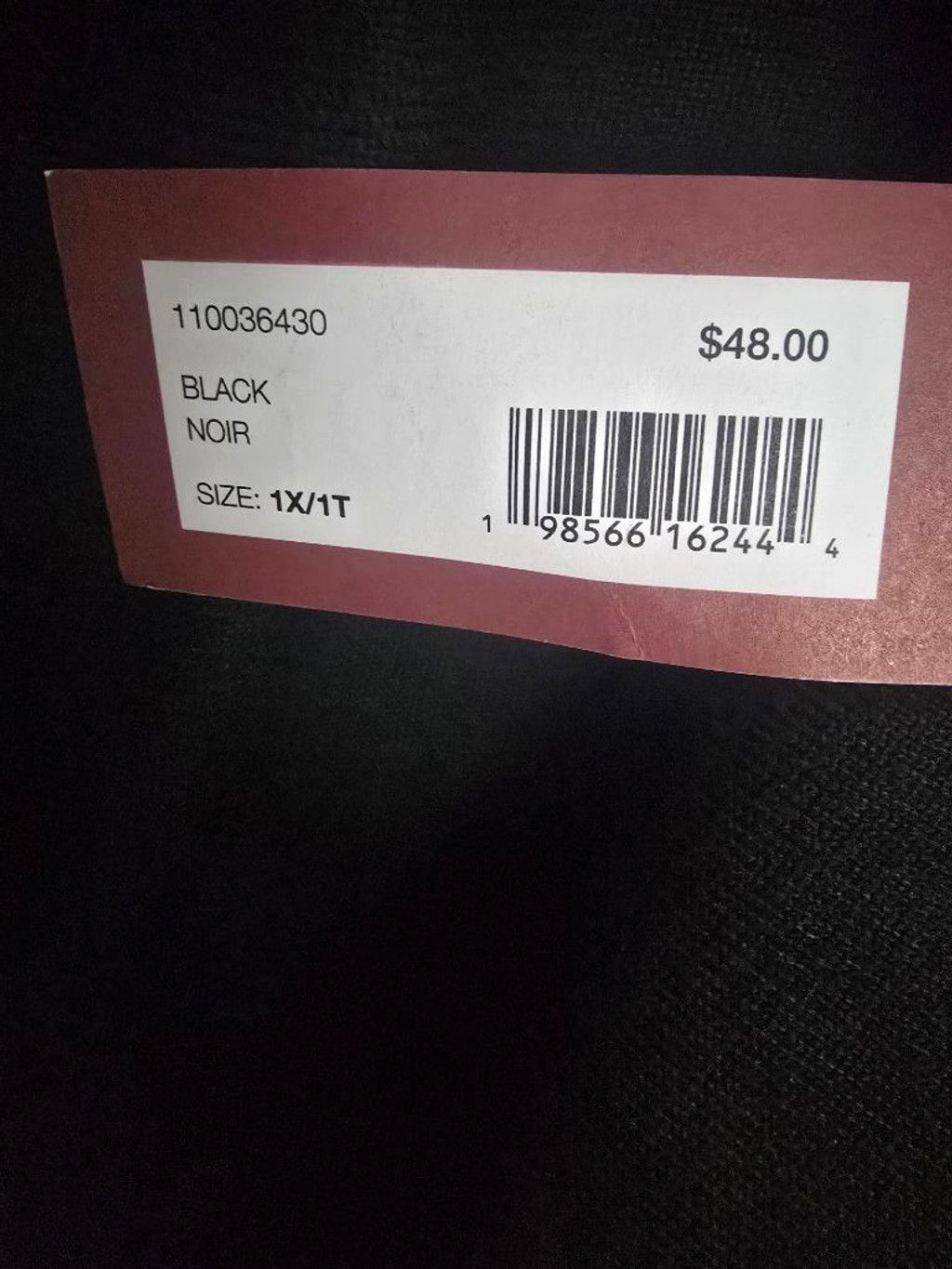 Other Women's LOVE SCARLETT Crew Neck Sweater 1X Black with Silver Size XL / US 12-14 / IT 48-50 - 6 Thumbnail