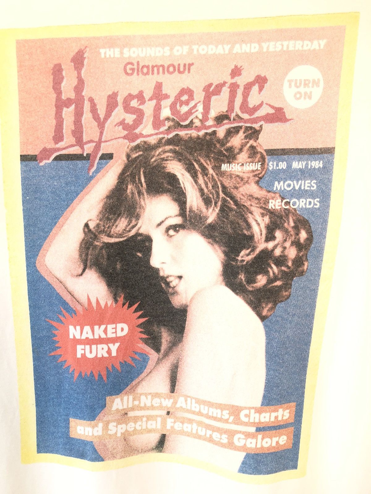 Hysteric Glamour Hysteric Glamour NAKED FURY Porn Star Tee Size US M / EU 48-50 / 2 - 3 Thumbnail