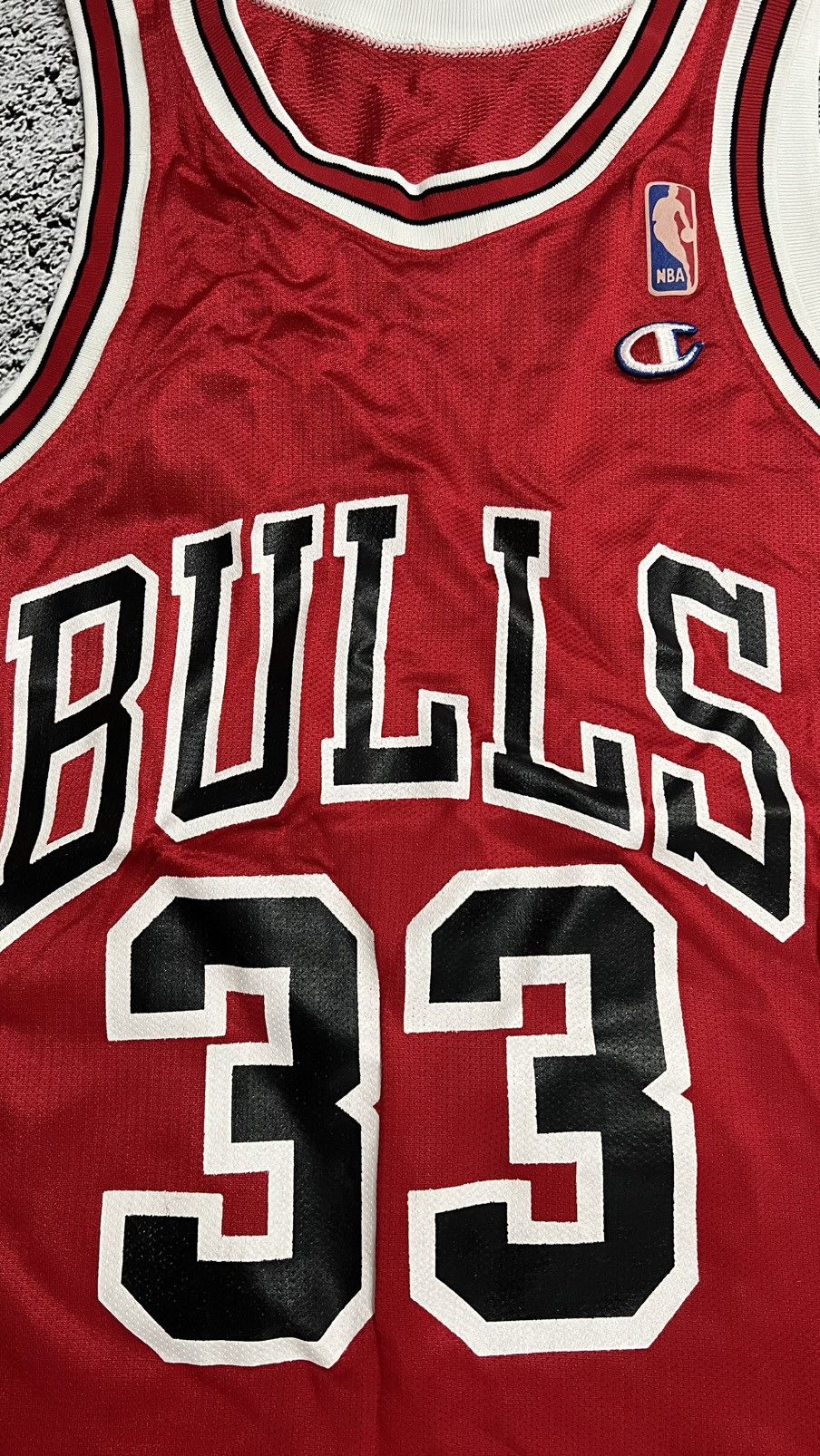Champion × NBA × Vintage VTG 90’s Chicago Bulls NBA Scottie Pippen champion jersey Size US S / EU 44-46 / 1 - 2 Thumbnail