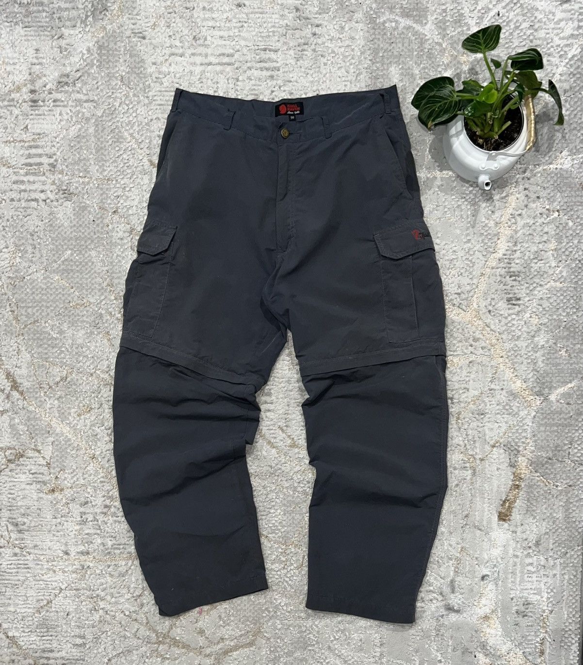 Fjallraven × Vintage FJÄLLRÄVEN VINTAGE CARGO PATNS Y2K OUTDOOR TROUSERS Size US 36 / EU 52 - 1 Thumbnail