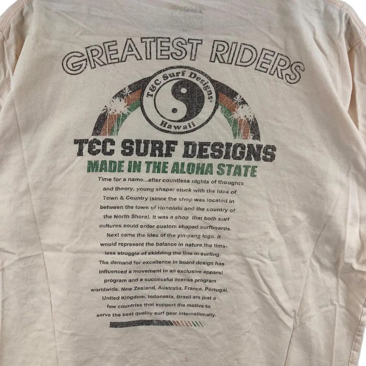 Other Tee Shirt Top Aloha State Town Country Hawaii Size US XL / EU 56 / 4 - 8 Thumbnail