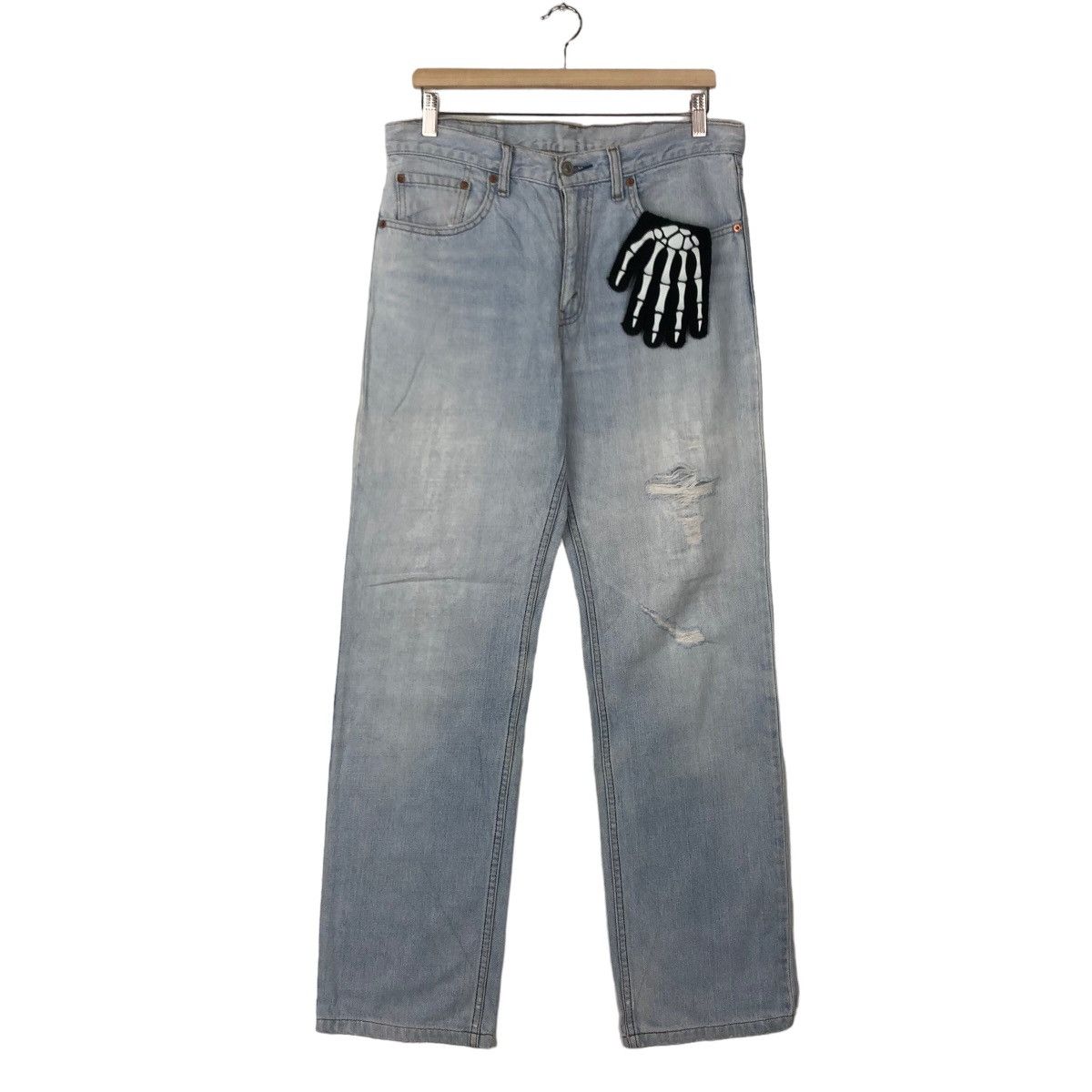 Levi's VINTAGE LEVI’S LOT 503 DISTRESSED DENIM STRAIGHT CUT Size US 31 - 1 Thumbnail