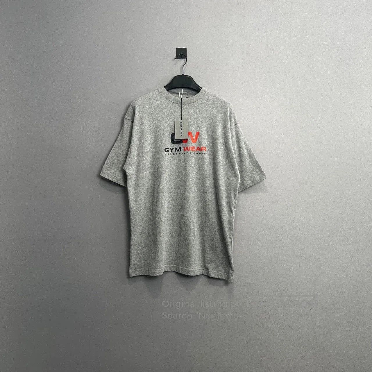 Balenciaga balenciaga gray short sleeve t. Size US M / EU 48-50 / 2 - 1 Thumbnail