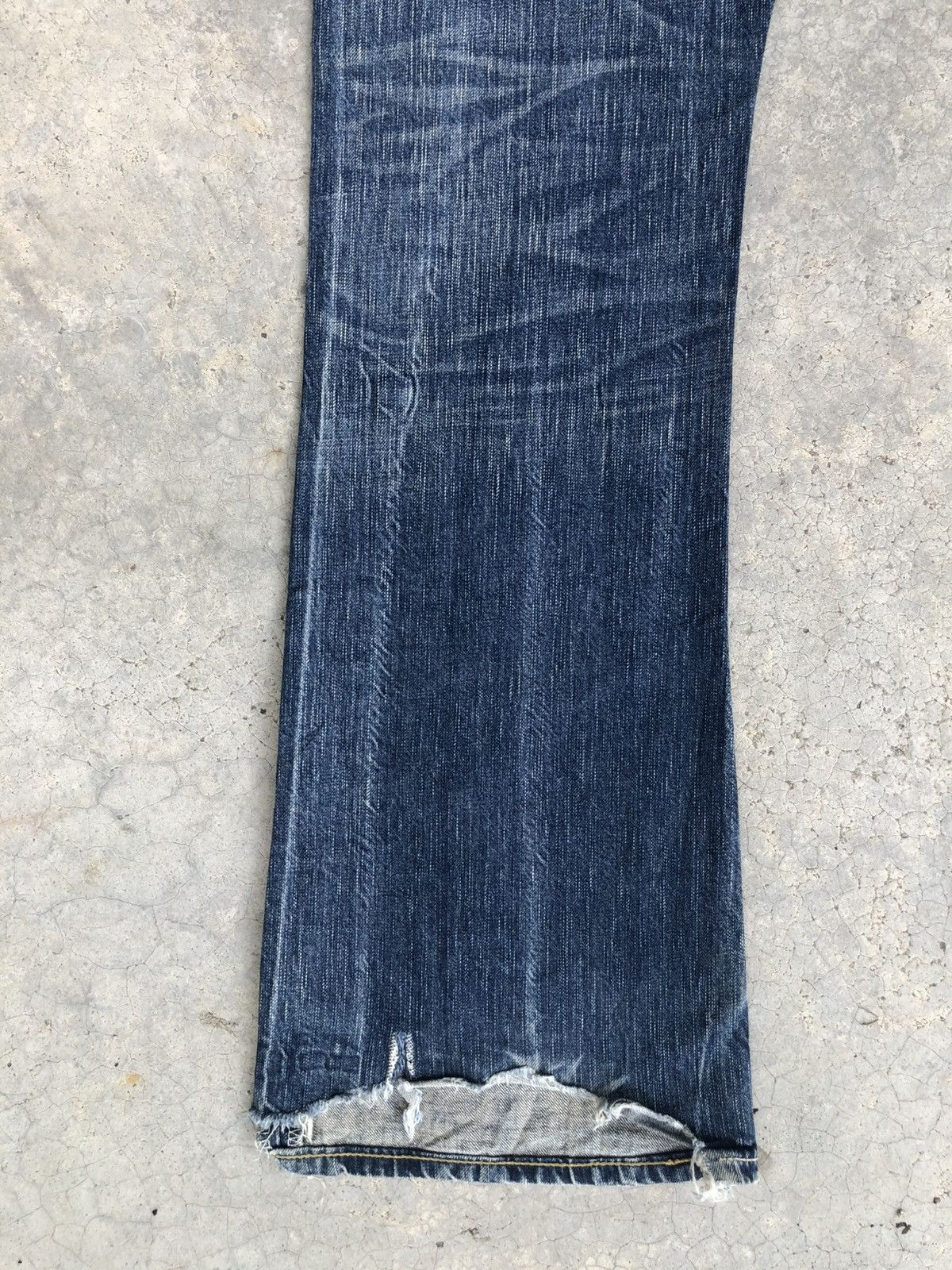 If Six Was Nine Japanese Edwin Flared Jeans Distressed Jeans Size US 34 / EU 50 - 11 Thumbnail