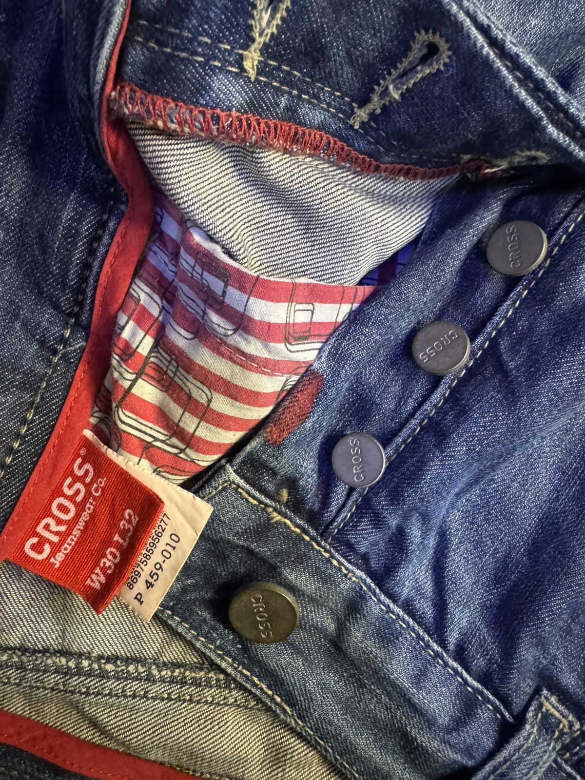 Crocs Cross Jeans straight cut Saiz 35 Size US 35 - 9 Thumbnail