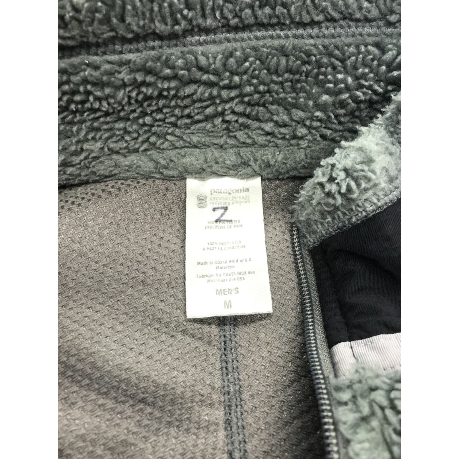 Patagonia VINTAGE Patagonia Retro-X Fleece Jacket Gray Full Zip Deep Pile Size M Mens Jacket Retro 2000s Size US M / EU 48-50 / 2 - 5 Thumbnail