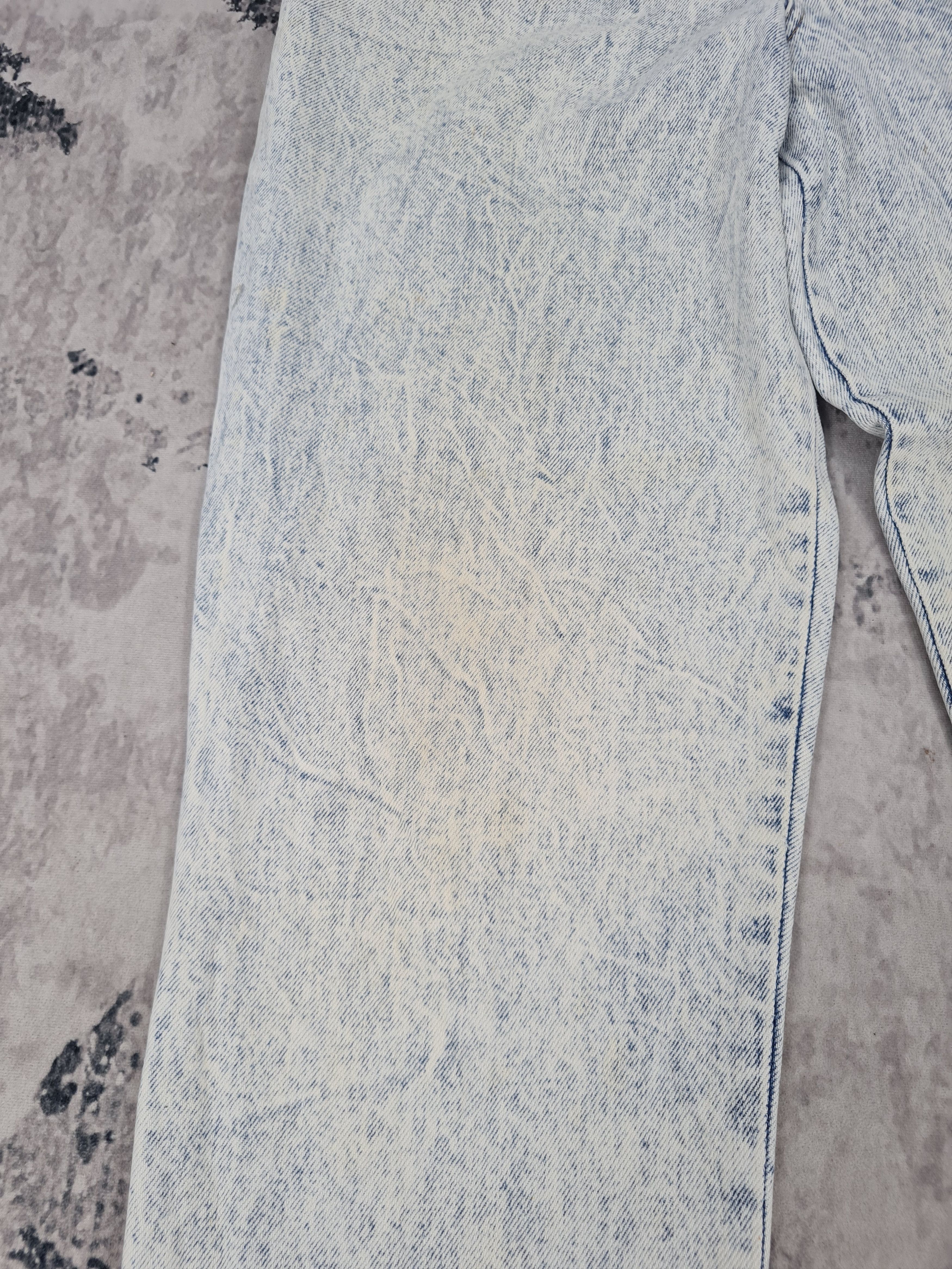 Japanese Brand Vtg SASSON Carrot Cut Faded Jeans Size 31x29.5 JB0145 Size 31" - 4 Thumbnail