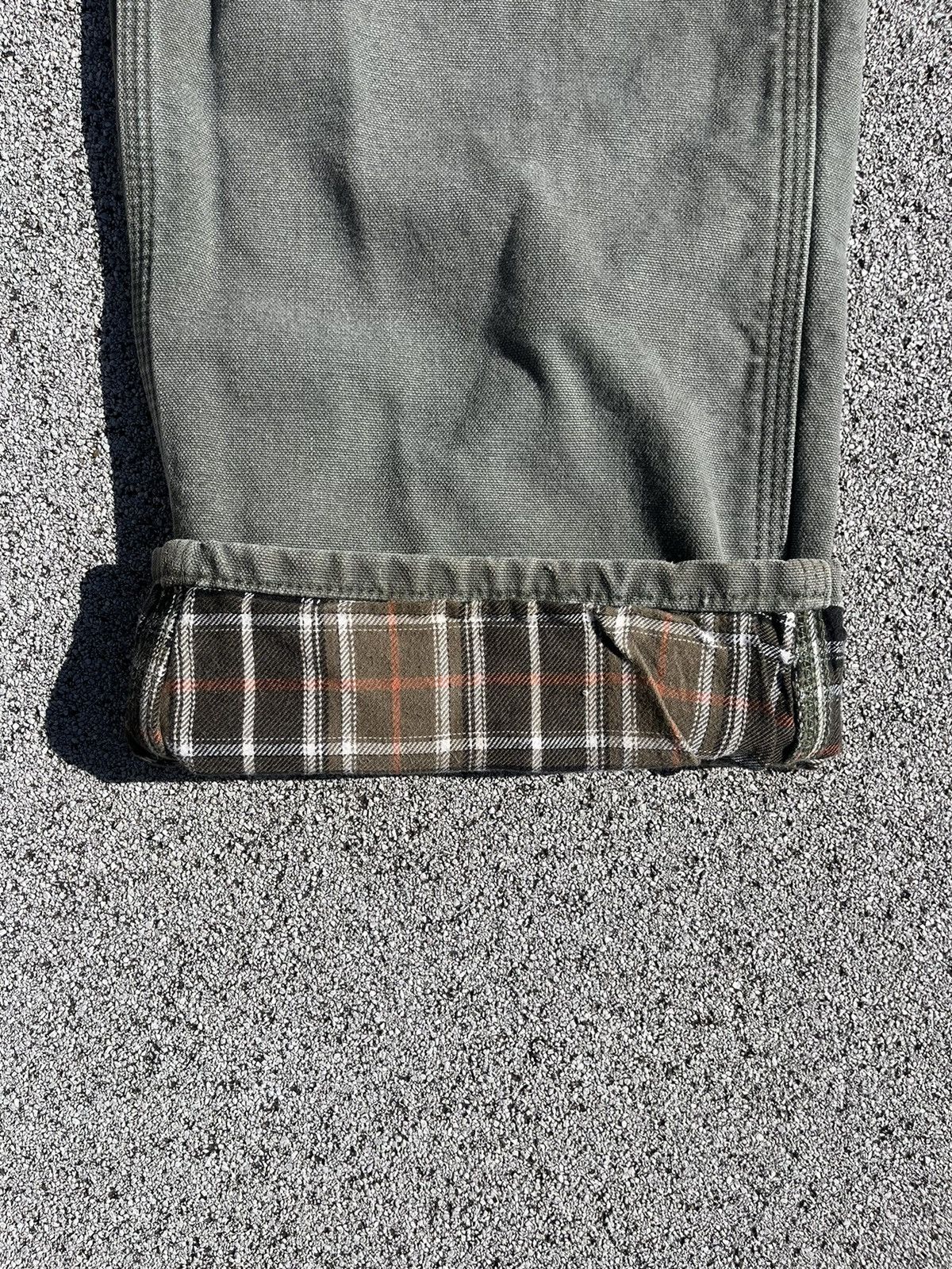 Carhartt Carhartt Plaid Lined Carpenter Pants Size US 34 / EU 50 - 3 Thumbnail