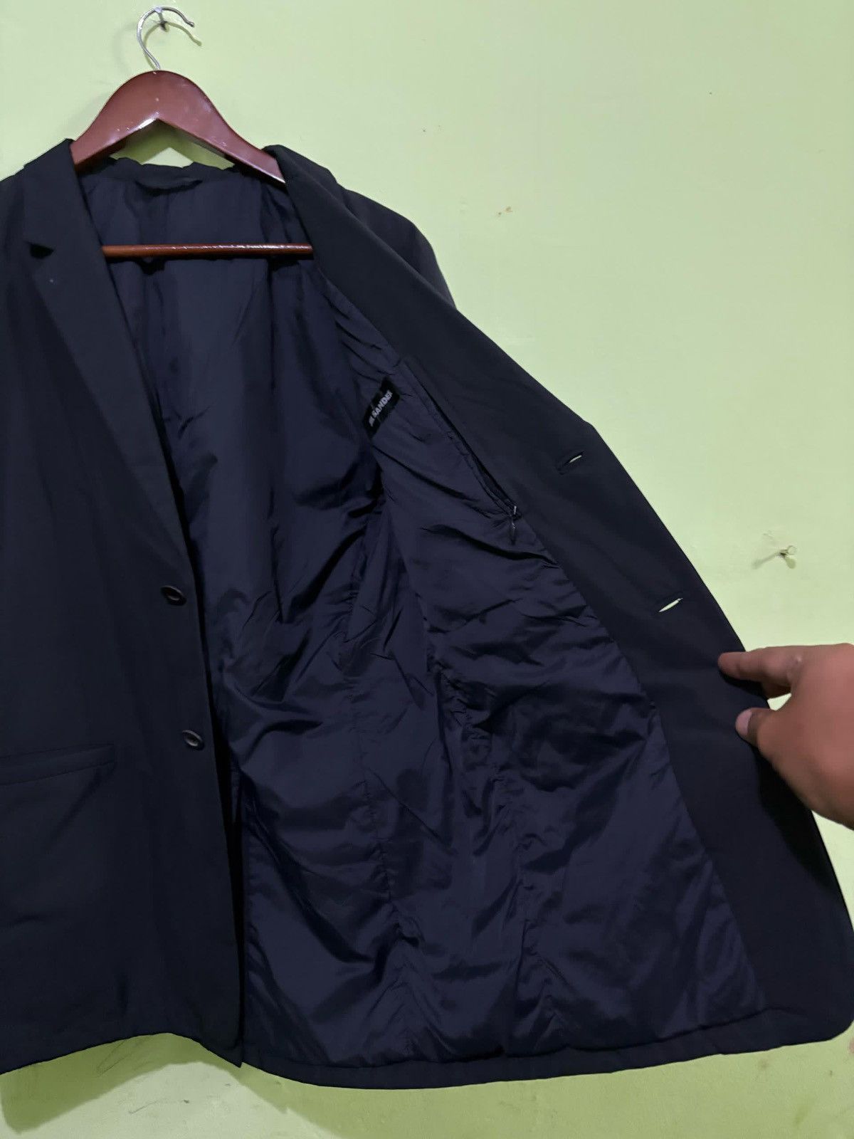 Jil Sander Jill Sander Nylon Paded Jacket Two Button Raf Simon Era Size US S / EU 44-46 / 1 - 6 Thumbnail