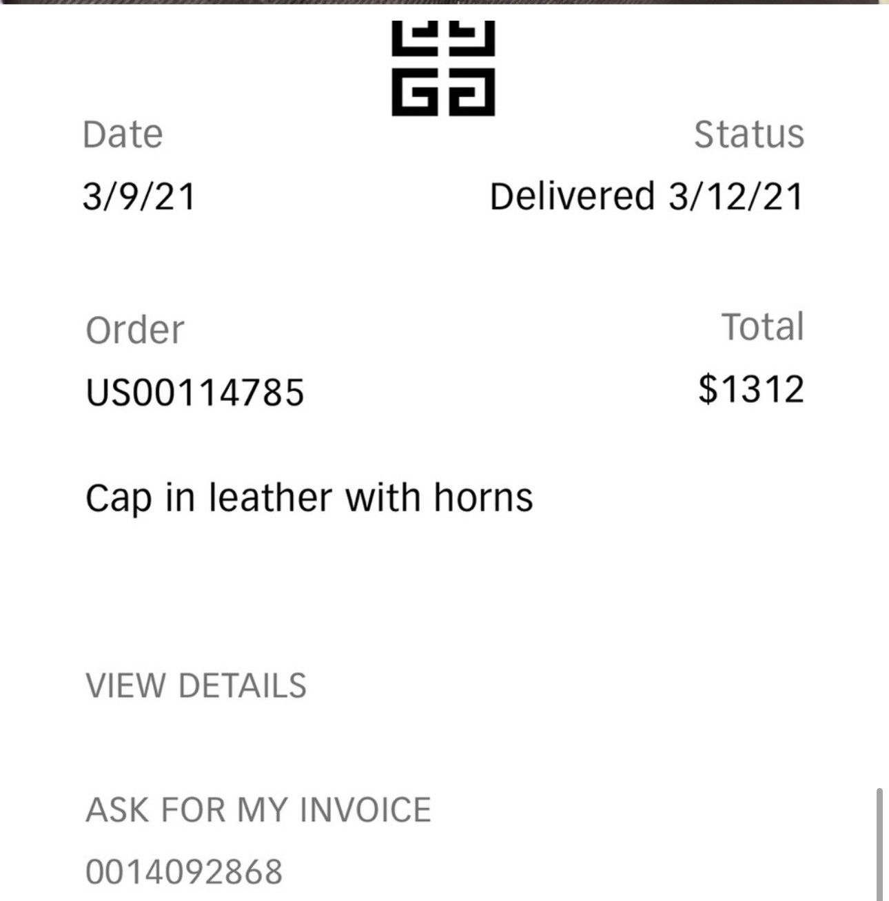 Givenchy 🔥AMAZING🔥 Givenchy Leather Cap w/Horns Size ONE SIZE - 9 Thumbnail